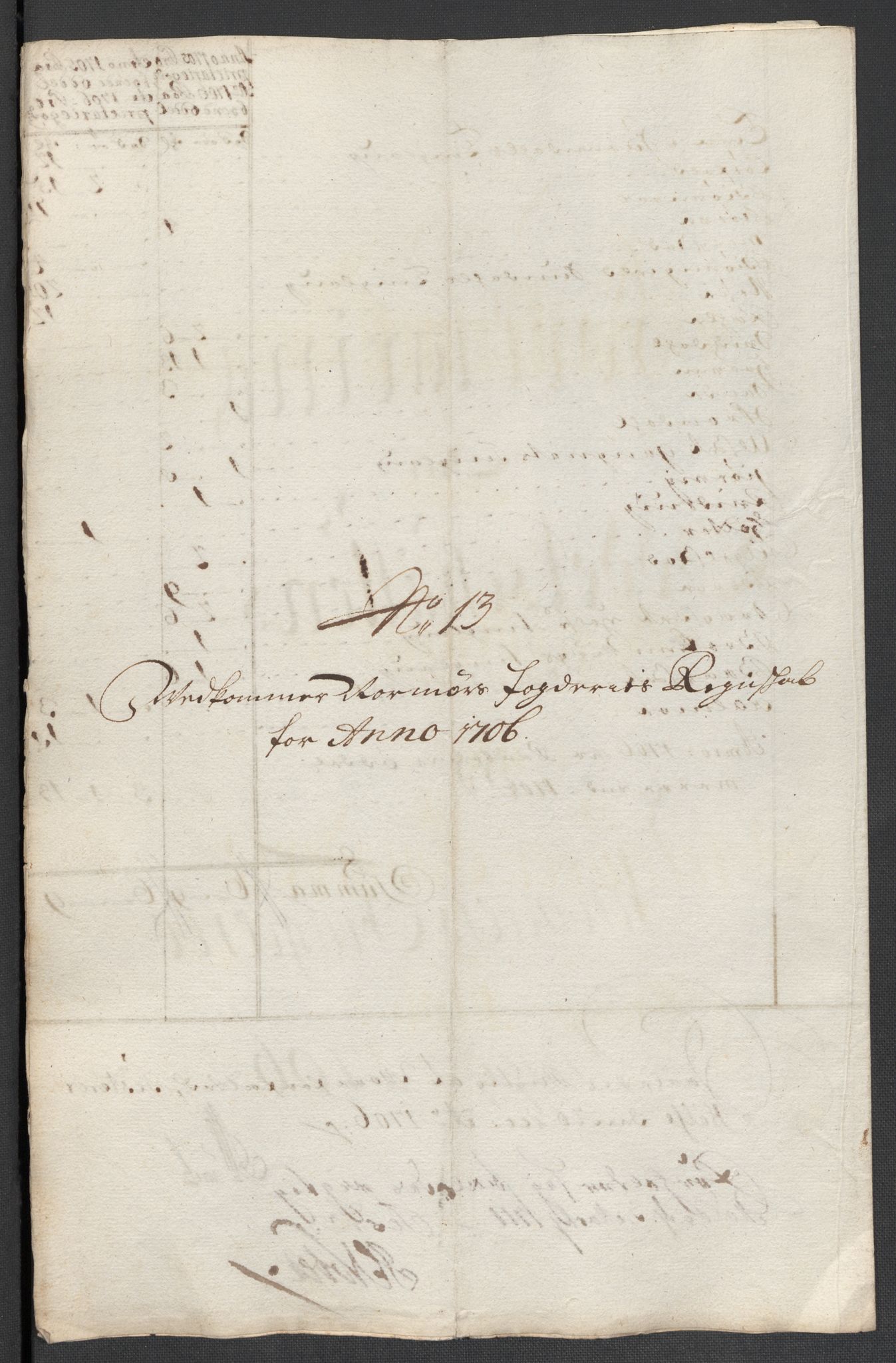 Rentekammeret inntil 1814, Reviderte regnskaper, Fogderegnskap, AV/RA-EA-4092/R56/L3742: Fogderegnskap Nordmøre, 1706-1707, s. 135