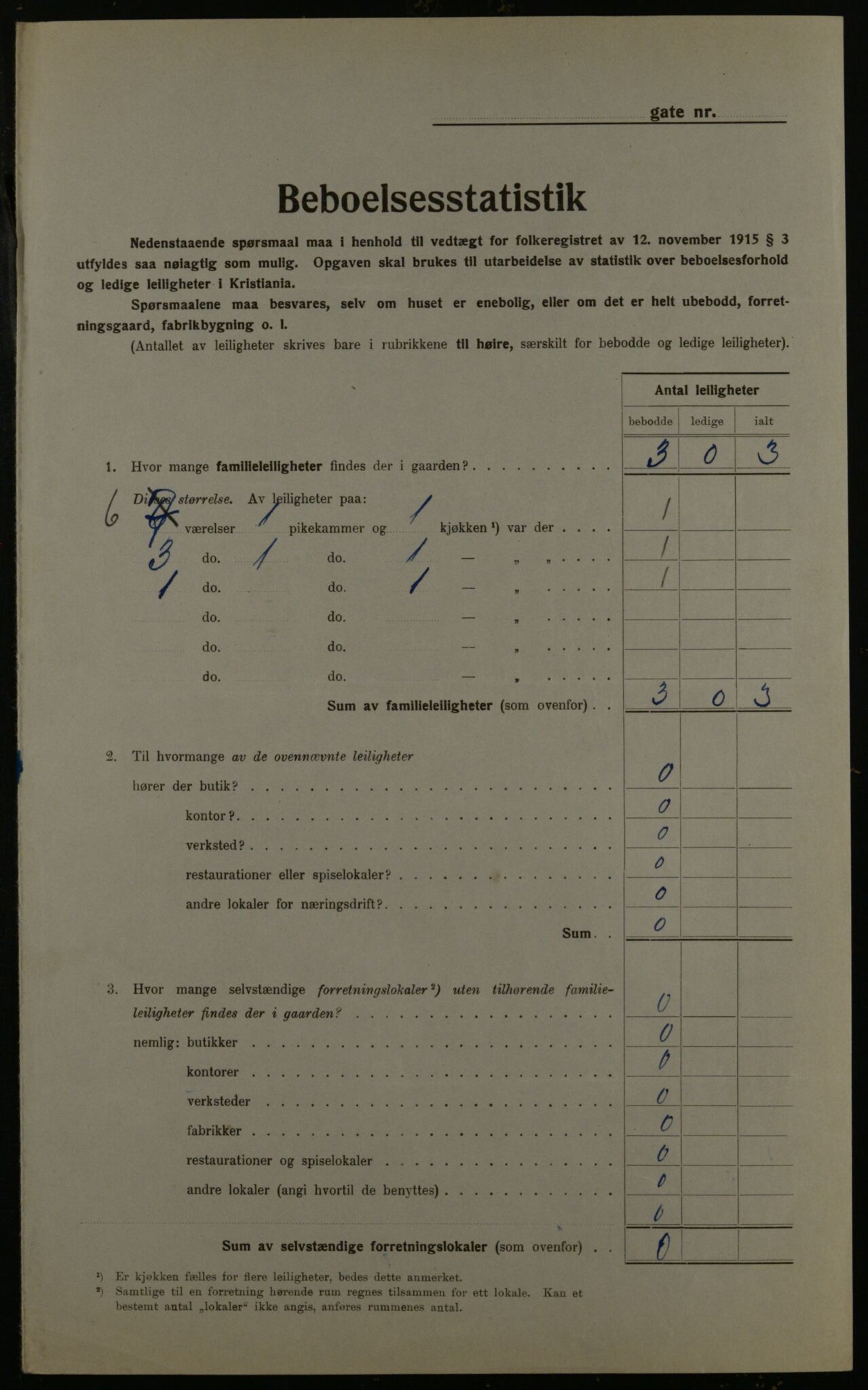 OBA, Kommunal folketelling 1.12.1923 for Kristiania, 1923, s. 25761