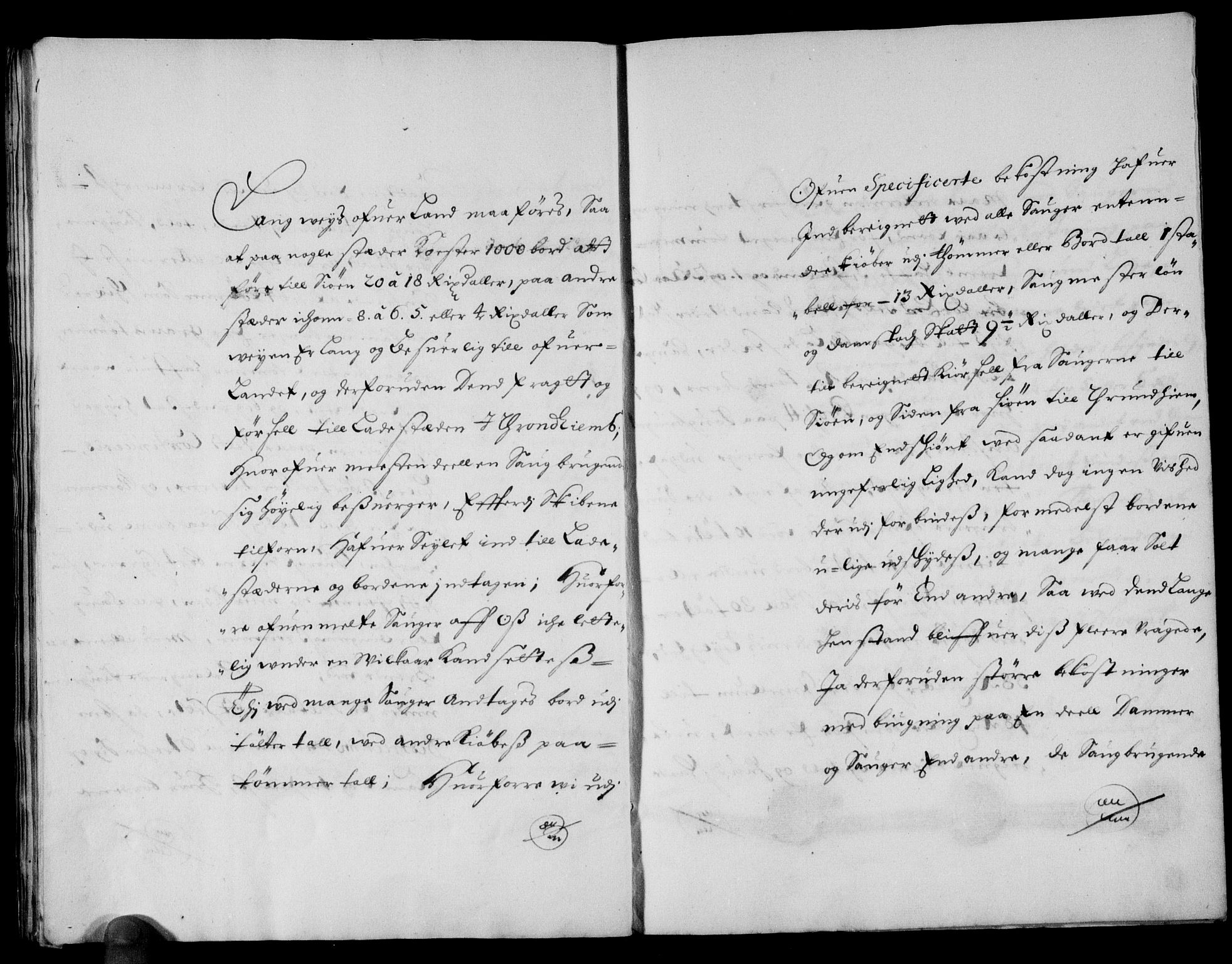 Danske Kanselli, Skapsaker, AV/RA-EA-4061/F/L0005: Skap 8, pakke 103B-104, 1683-1689, s. 193