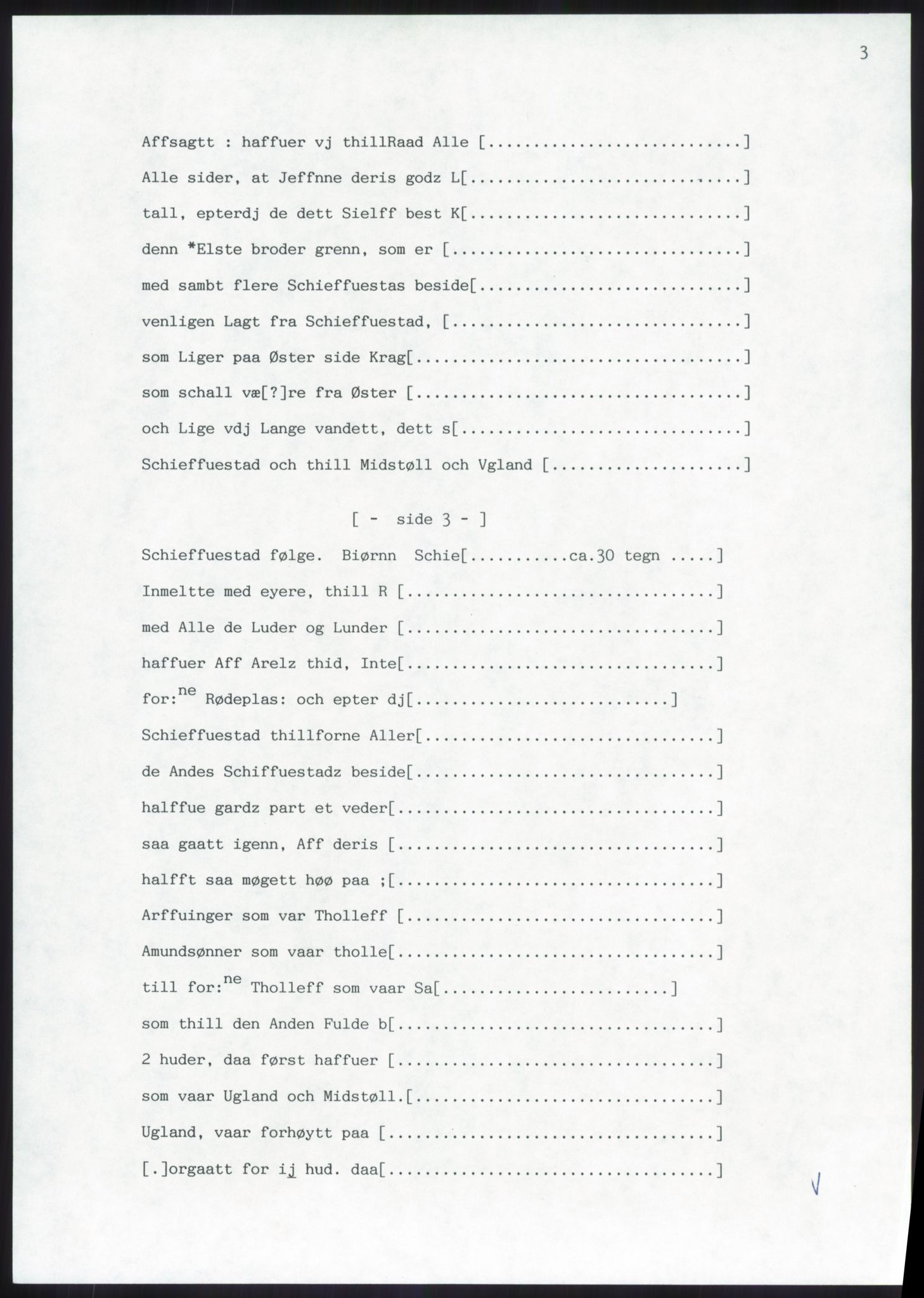 Samlinger til kildeutgivelse, Diplomavskriftsamlingen, RA/EA-4053/H/Ha, s. 403