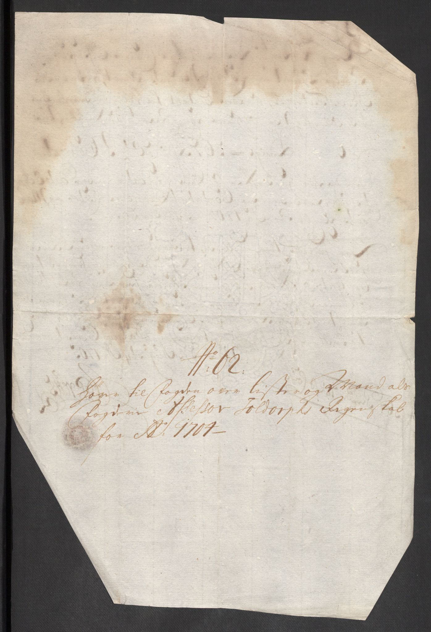 Rentekammeret inntil 1814, Reviderte regnskaper, Fogderegnskap, RA/EA-4092/R43/L2550: Fogderegnskap Lista og Mandal, 1703-1704, s. 463