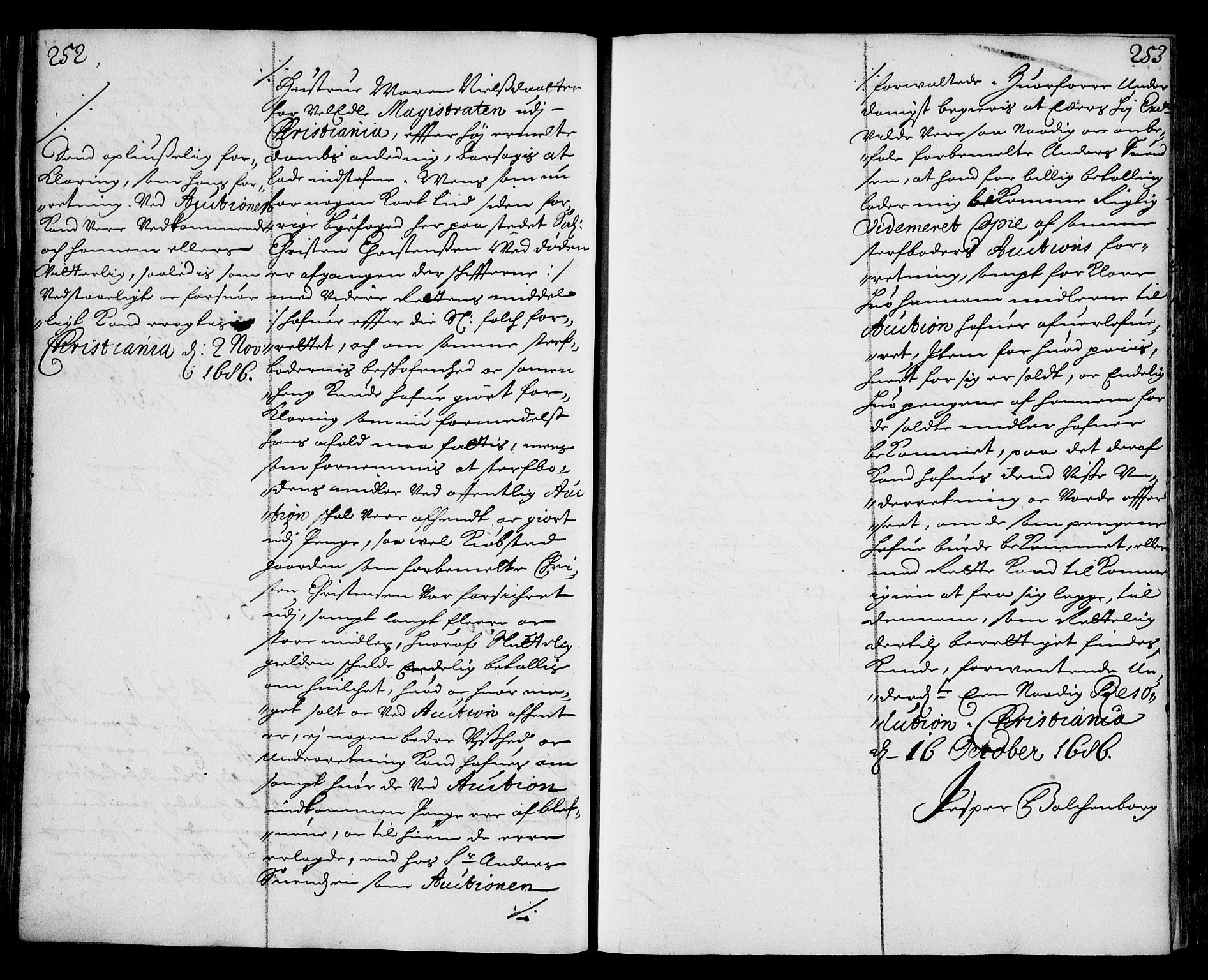 Stattholderembetet 1572-1771, AV/RA-EA-2870/Ae/L0003: Supplikasjons- og resolusjonsprotokoll, 1686-1687, s. 252-253