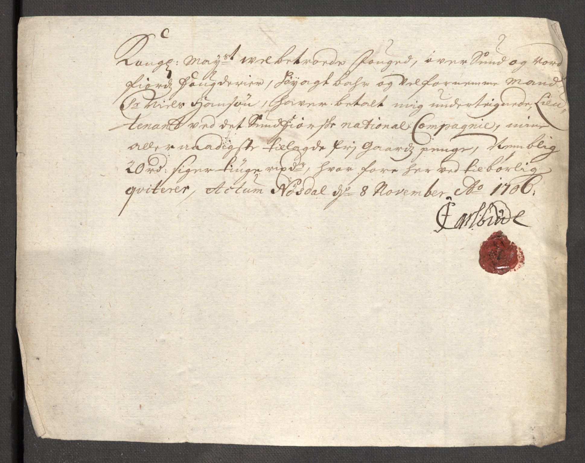 Rentekammeret inntil 1814, Reviderte regnskaper, Fogderegnskap, AV/RA-EA-4092/R53/L3430: Fogderegnskap Sunn- og Nordfjord, 1706-1707, s. 148