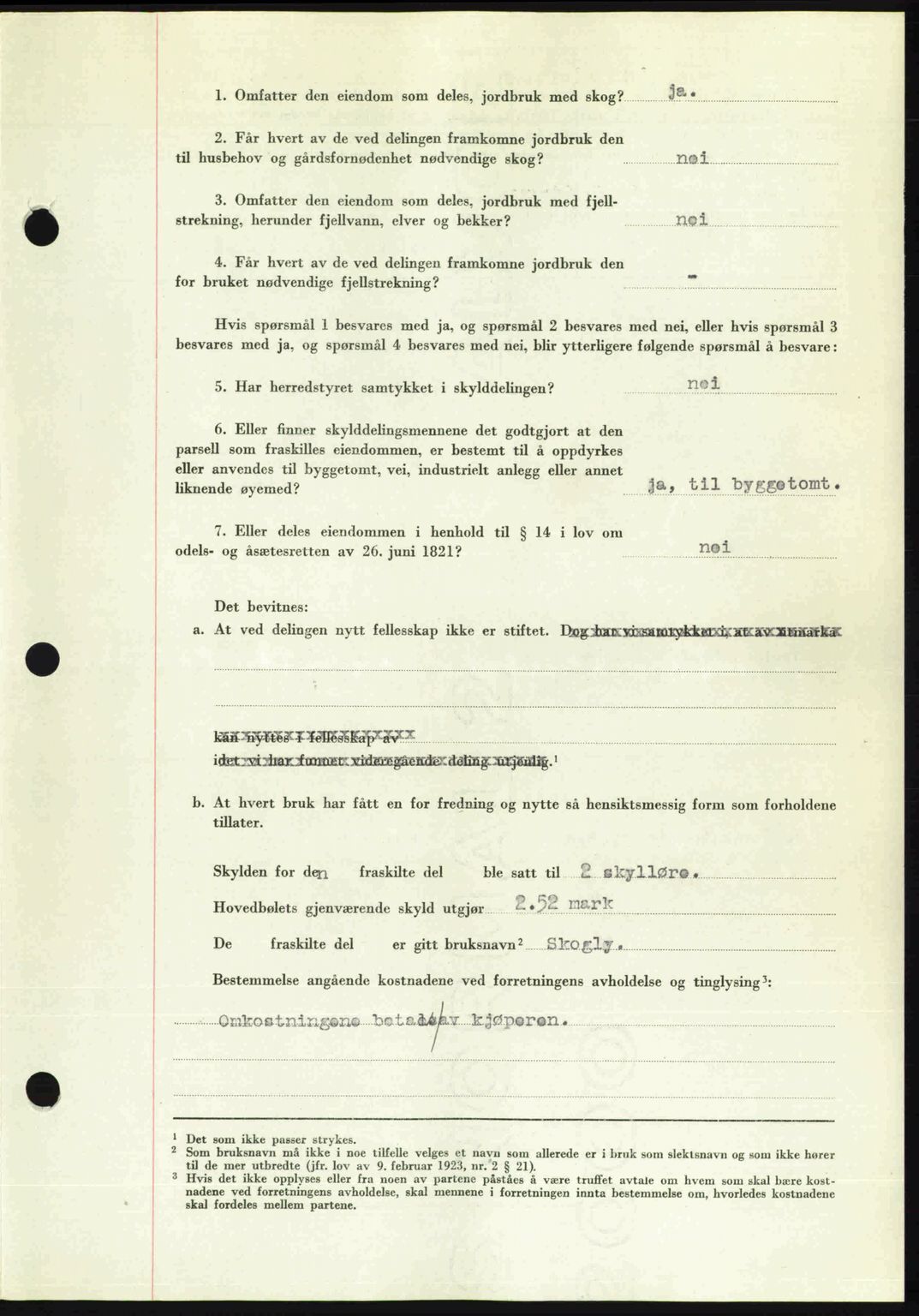 Romsdal sorenskriveri, SAT/A-4149/1/2/2C: Pantebok nr. A22, 1947-1947, Dagboknr: 91/1947