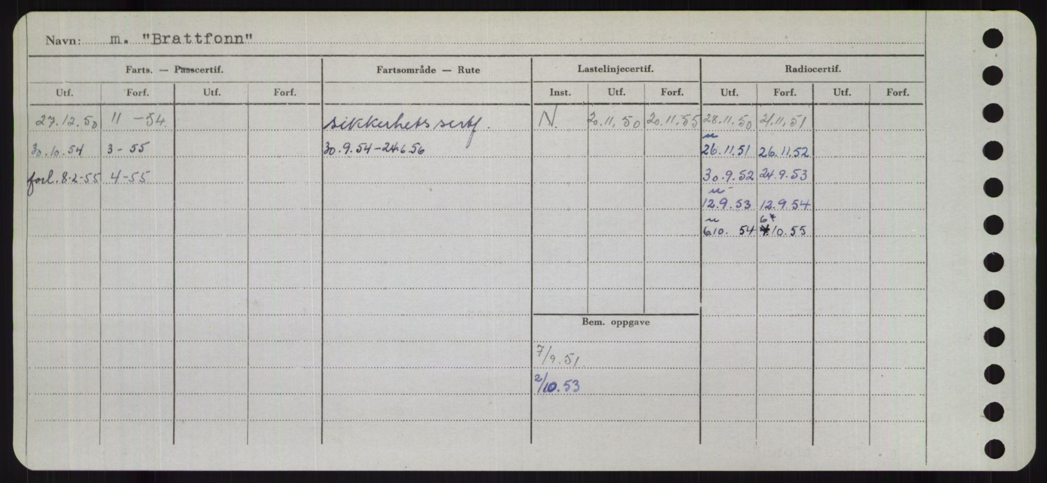 Sjøfartsdirektoratet med forløpere, Skipsmålingen, RA/S-1627/H/Hb/L0001: Fartøy, A-D, s. 364