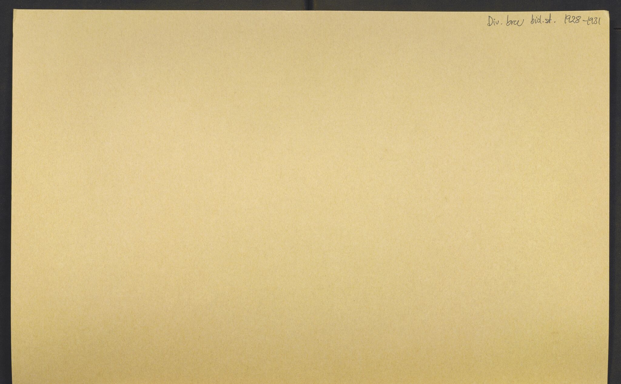 Bergens Museum, AV/SAB-A-17301/13/D/L0002: Korrespondanse , 1928-1940, s. 312