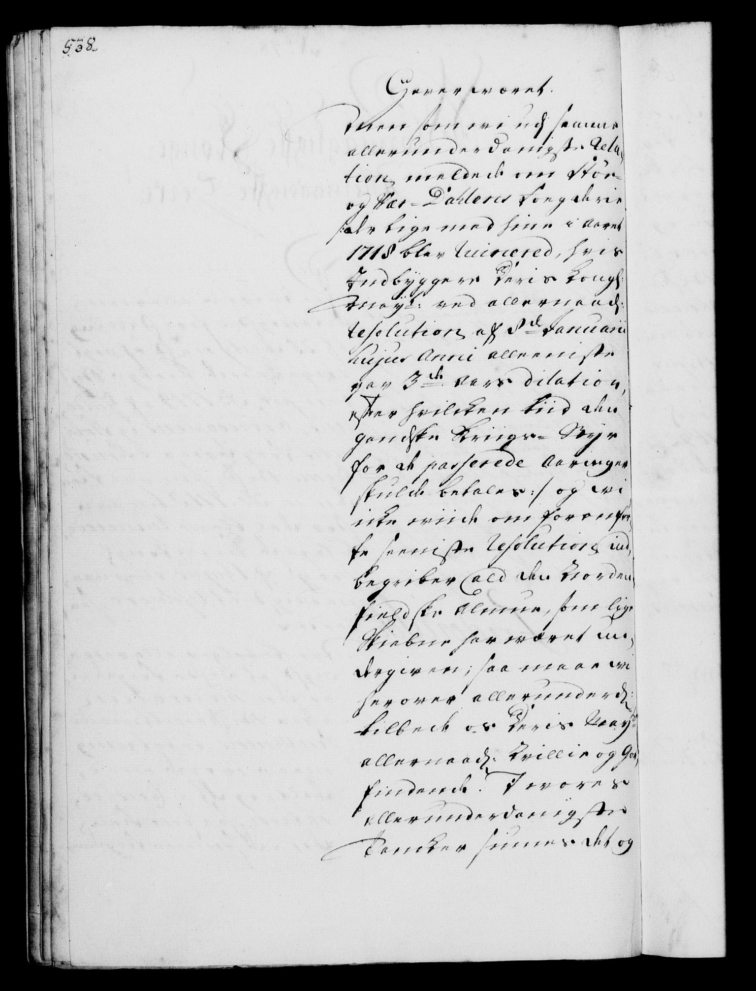Rentekammeret, Kammerkanselliet, RA/EA-3111/G/Gf/Gfa/L0002: Norsk relasjons- og resolusjonsprotokoll (merket RK 52.2), 1720, s. 521