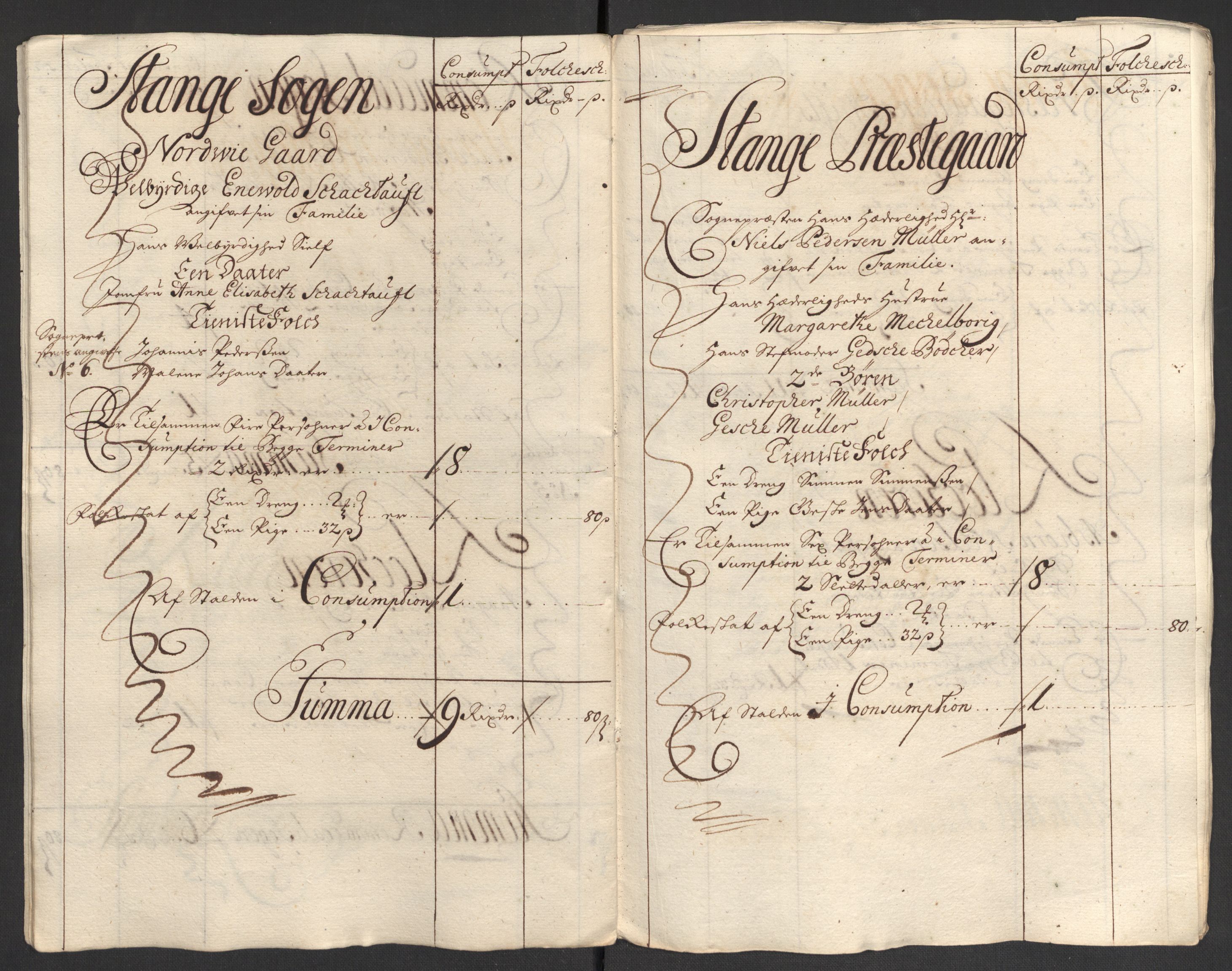 Rentekammeret inntil 1814, Reviderte regnskaper, Fogderegnskap, AV/RA-EA-4092/R16/L1039: Fogderegnskap Hedmark, 1700, s. 86