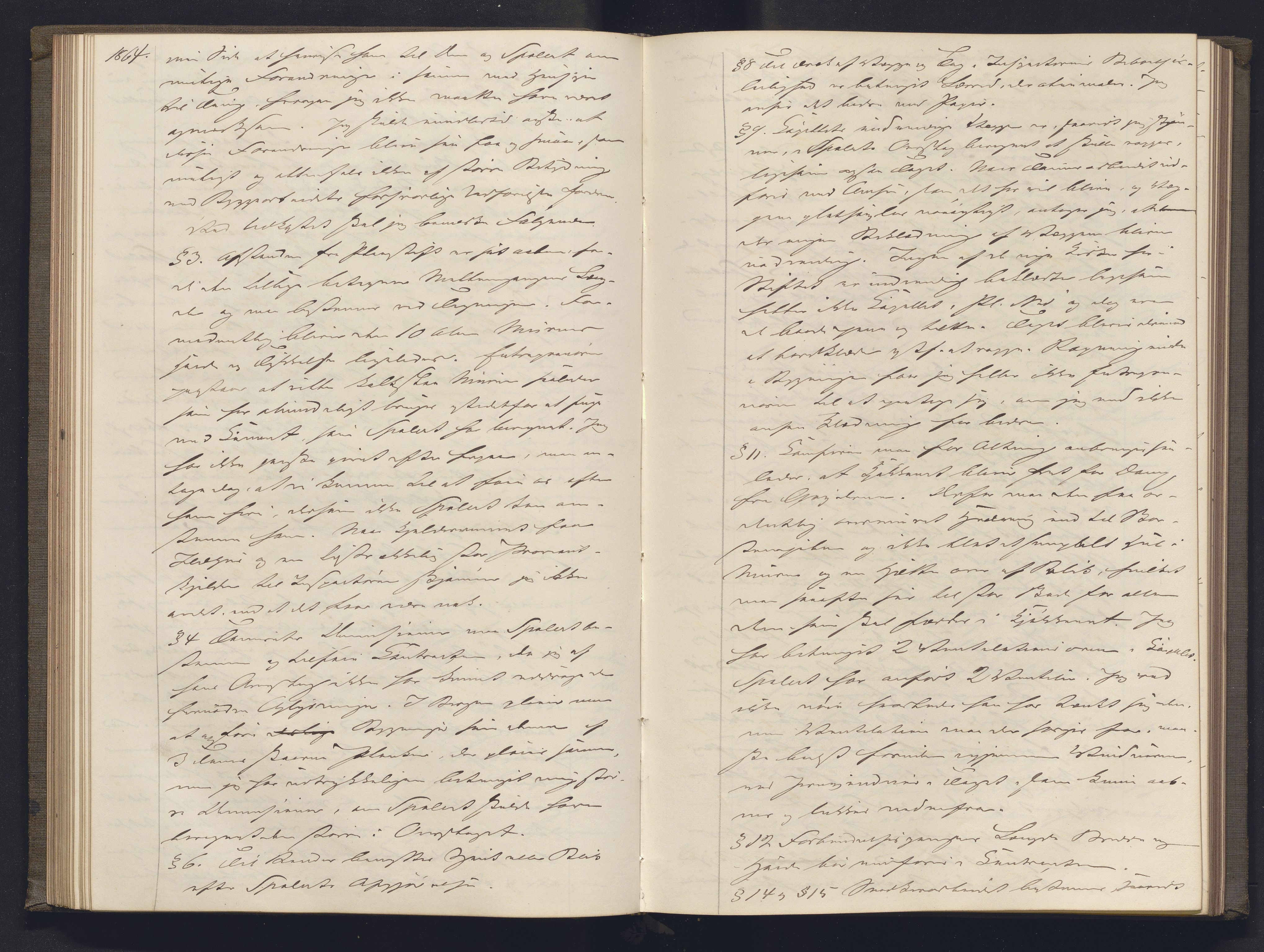 Lepraarkiver - Overlegen for den spedalske sykdom, AV/SAB-A-61001/B.b/L0003: Kopibok, 1862-1865