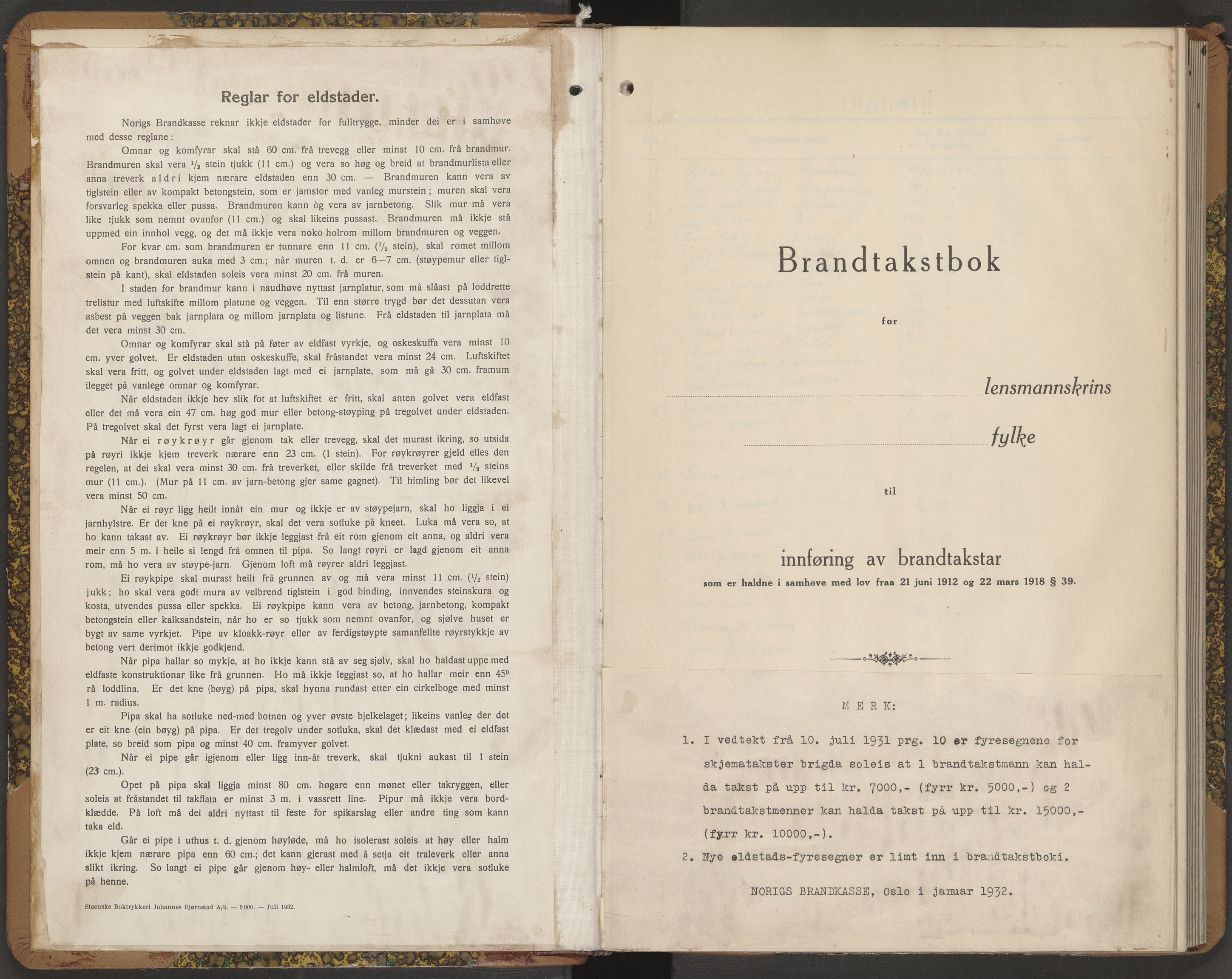 Norges Brannkasse Evje, AV/SAK-2241-0010/F/Fa/L0006: Branntakstprotokoll nr. 6 med gårdsnavnregister, 1935-1950