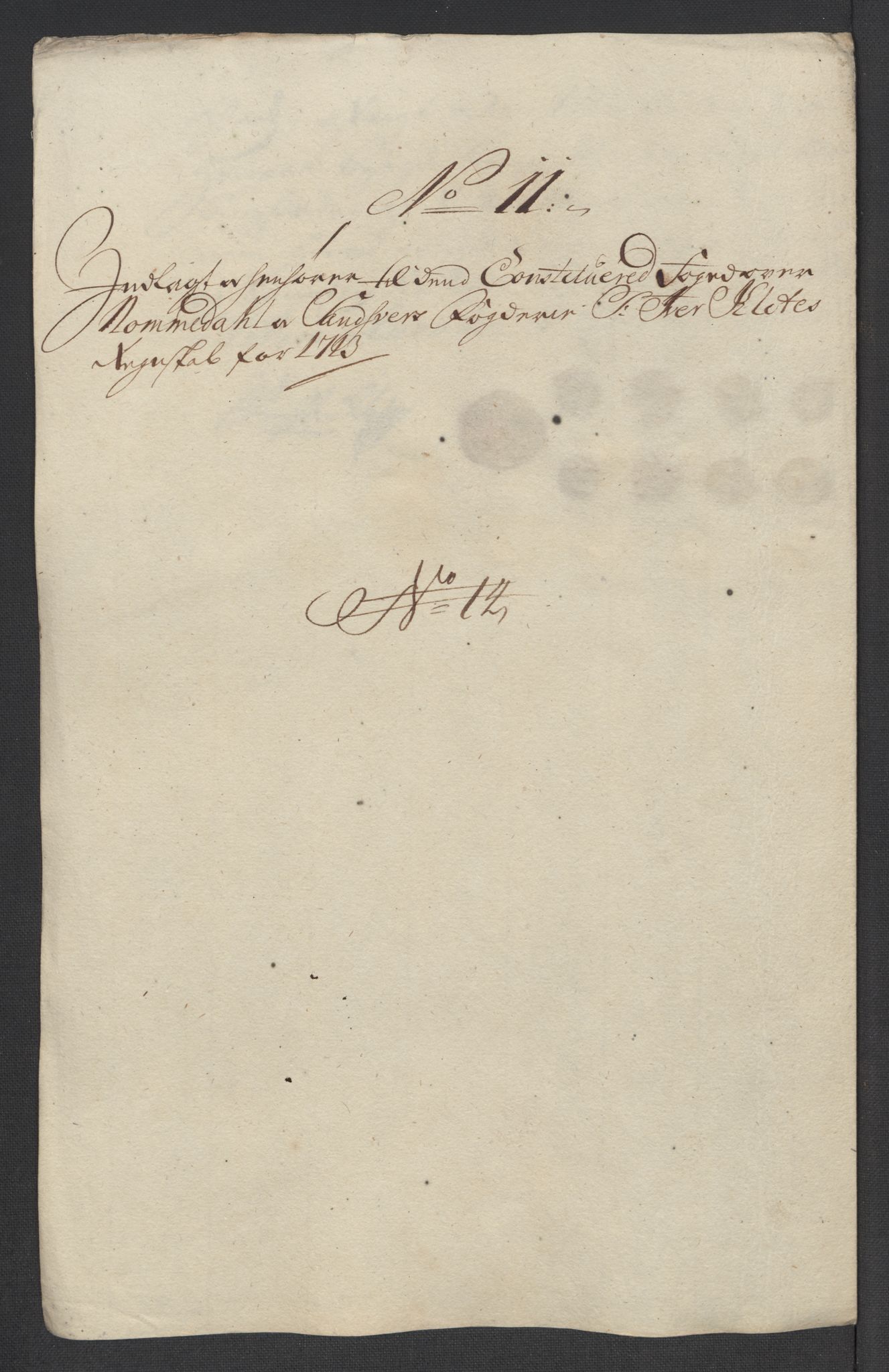 Rentekammeret inntil 1814, Reviderte regnskaper, Fogderegnskap, RA/EA-4092/R24/L1588: Fogderegnskap Numedal og Sandsvær, 1713, s. 306