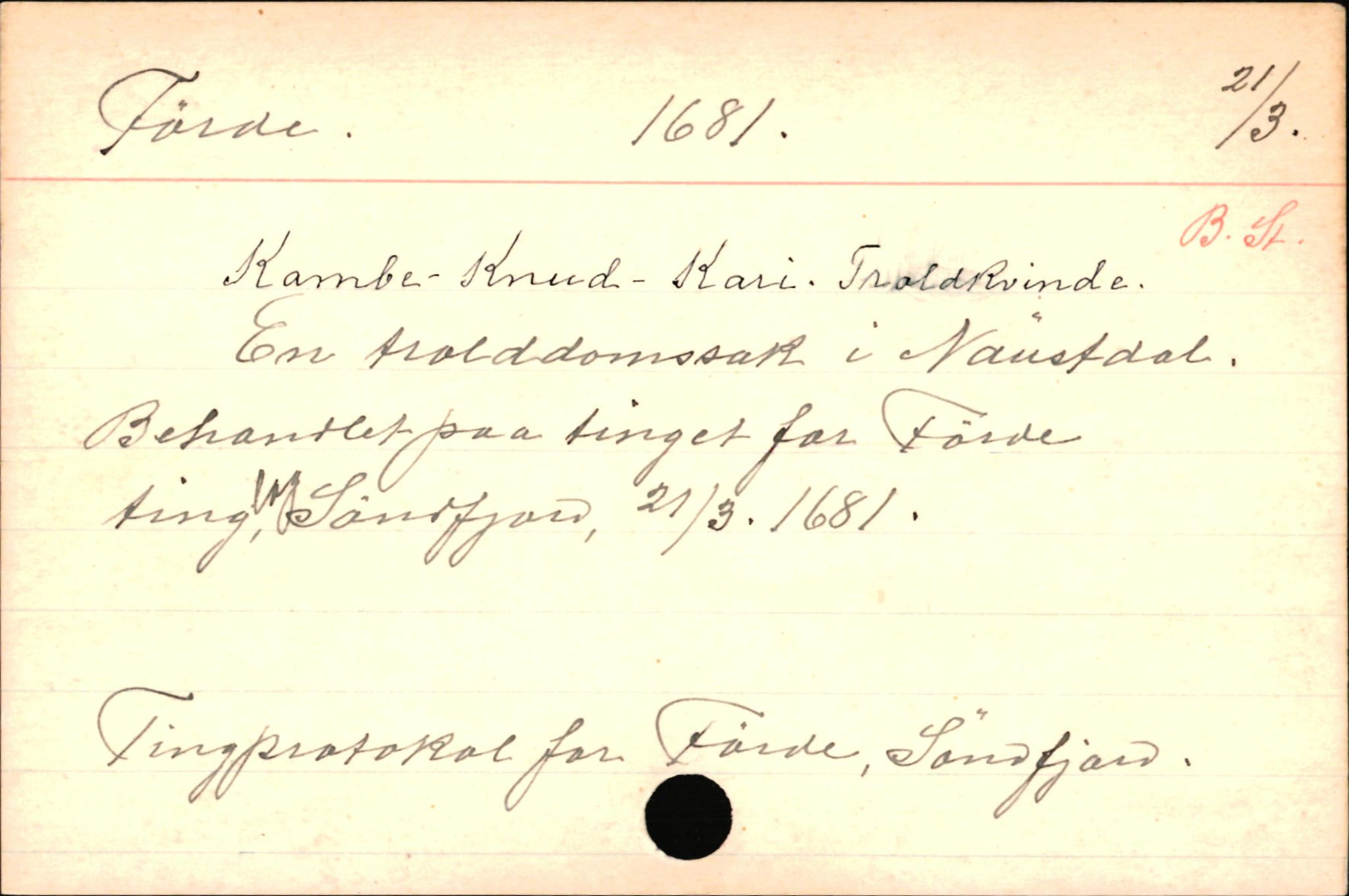 Haugen, Johannes - lærer, AV/SAB-SAB/PA-0036/01/L0001: Om klokkere og lærere, 1521-1904, s. 6977