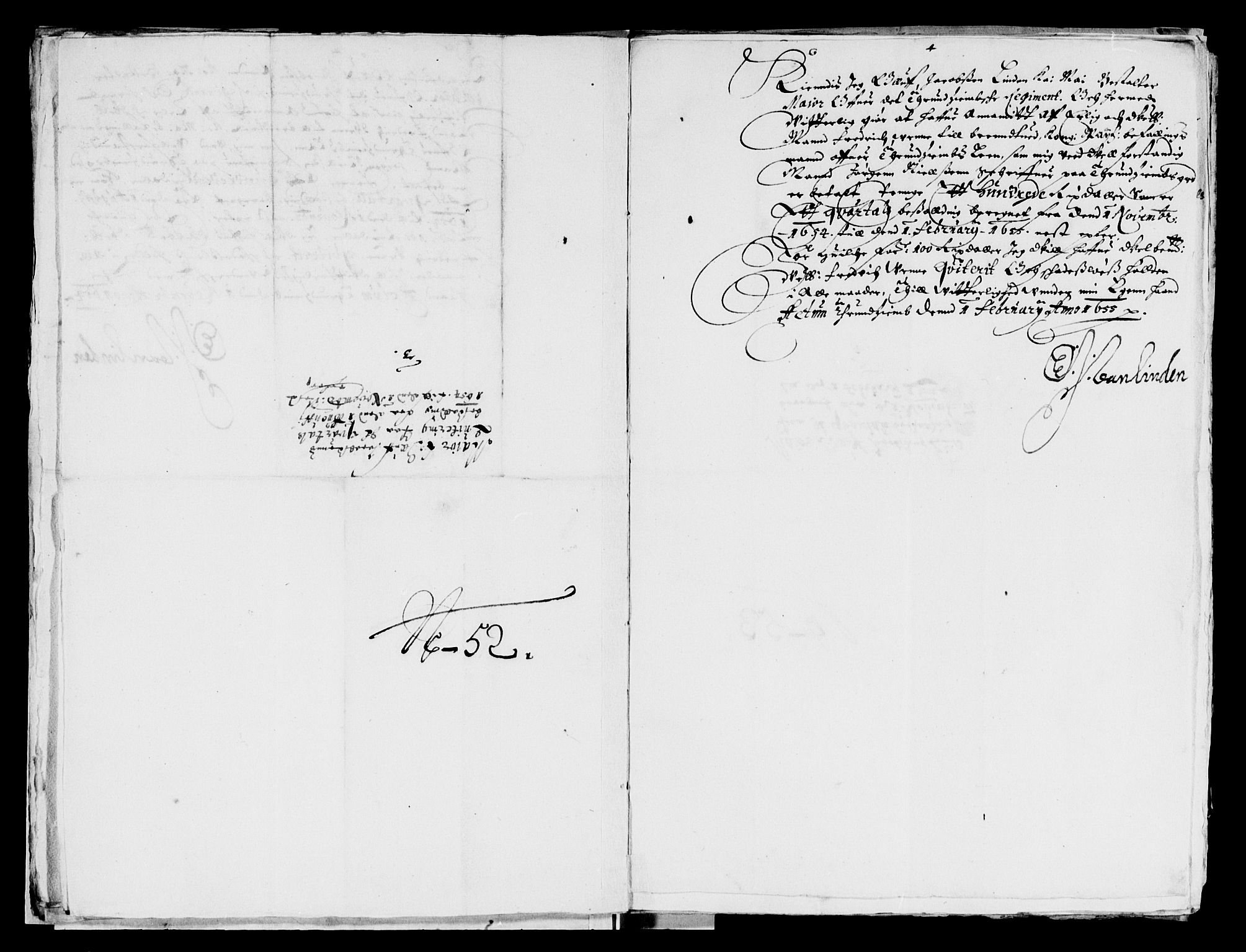 Rentekammeret inntil 1814, Reviderte regnskaper, Lensregnskaper, AV/RA-EA-5023/R/Rb/Rbw/L0119: Trondheim len, 1654-1656