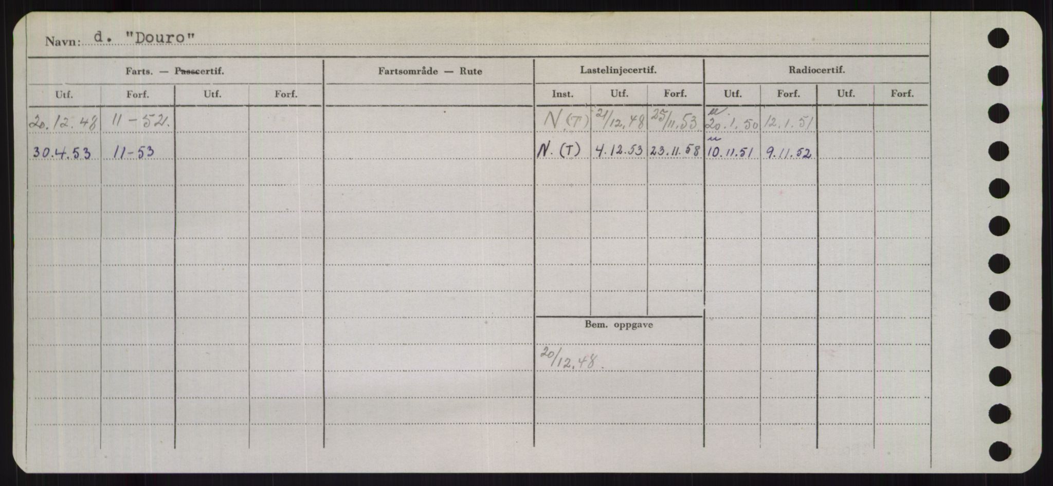 Sjøfartsdirektoratet med forløpere, Skipsmålingen, RA/S-1627/H/Hb/L0001: Fartøy, A-D, s. 510