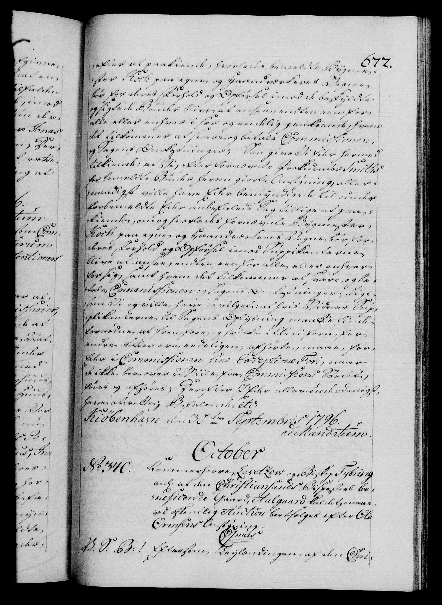 Danske Kanselli 1572-1799, AV/RA-EA-3023/F/Fc/Fca/Fcab/L0045: Norske tegnelser, 1792-1796, s. 672a