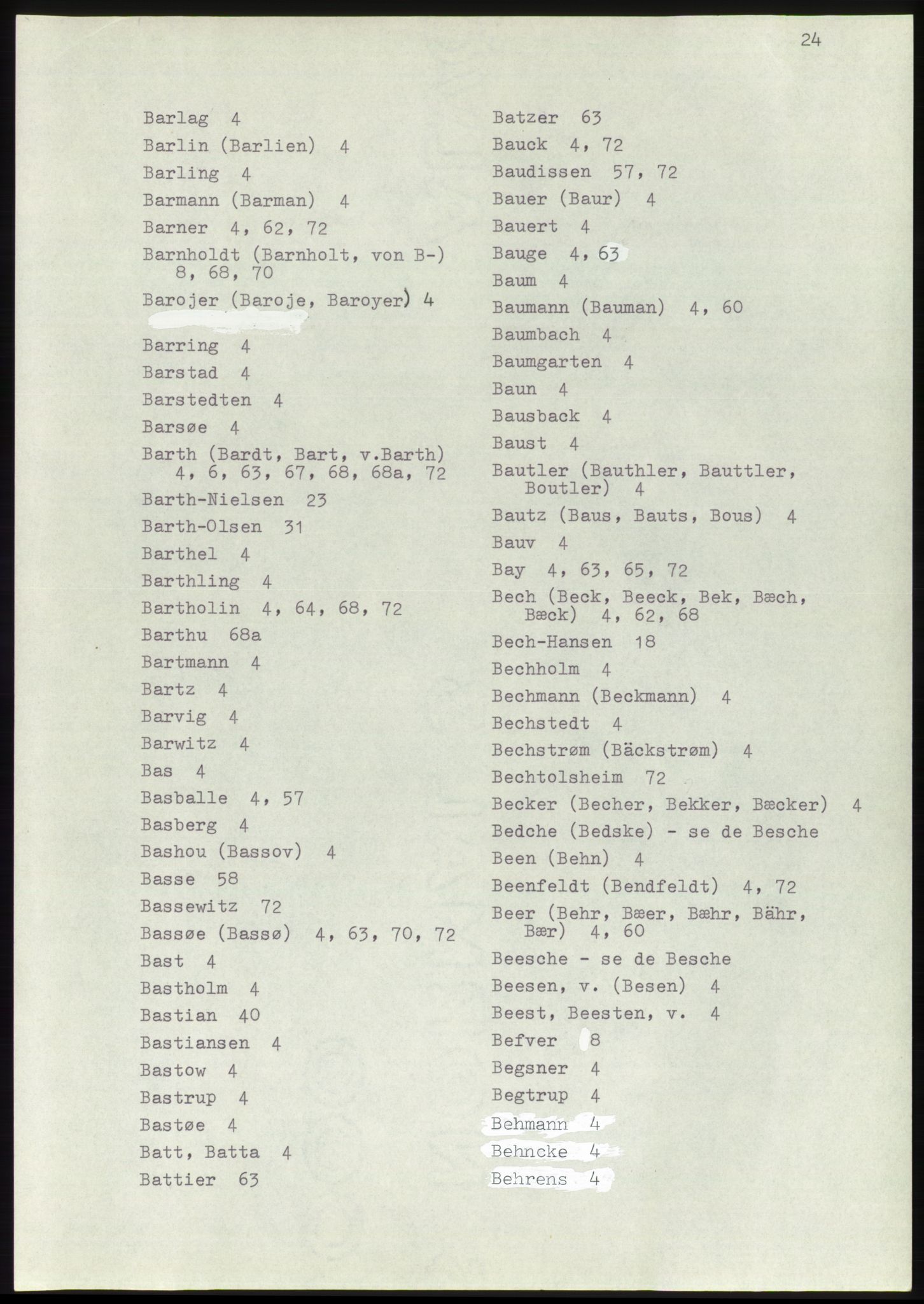 Lassens samlinger, RA/PA-0051, s. 24
