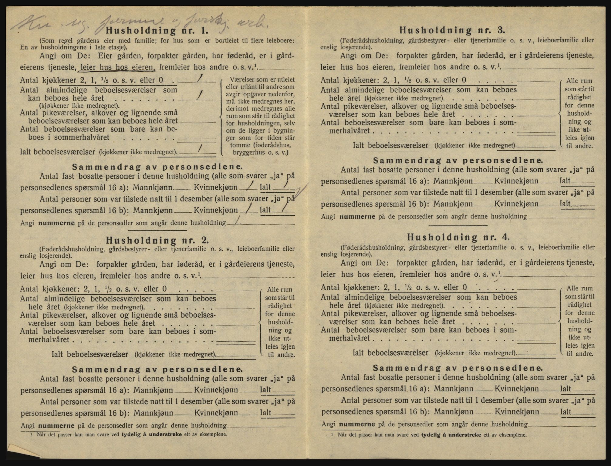 SAO, Folketelling 1920 for 0122 Trøgstad herred, 1920, s. 1393