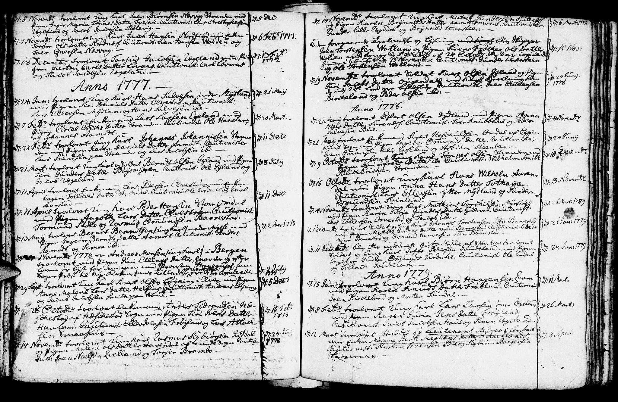 Sokndal sokneprestkontor, AV/SAST-A-101808: Ministerialbok nr. A 4, 1762-1811
