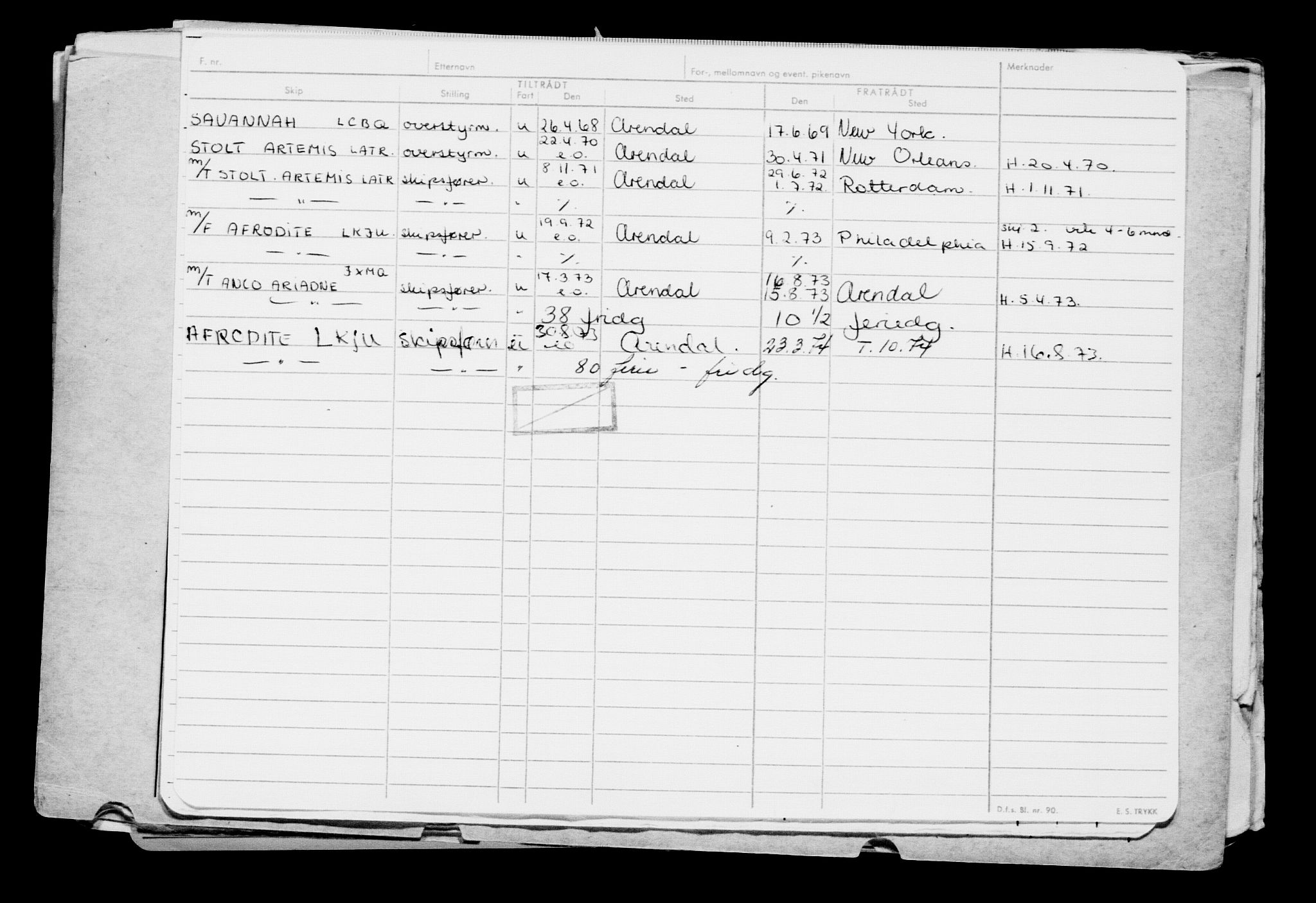 Direktoratet for sjømenn, AV/RA-S-3545/G/Gb/L0184: Hovedkort, 1920, s. 431