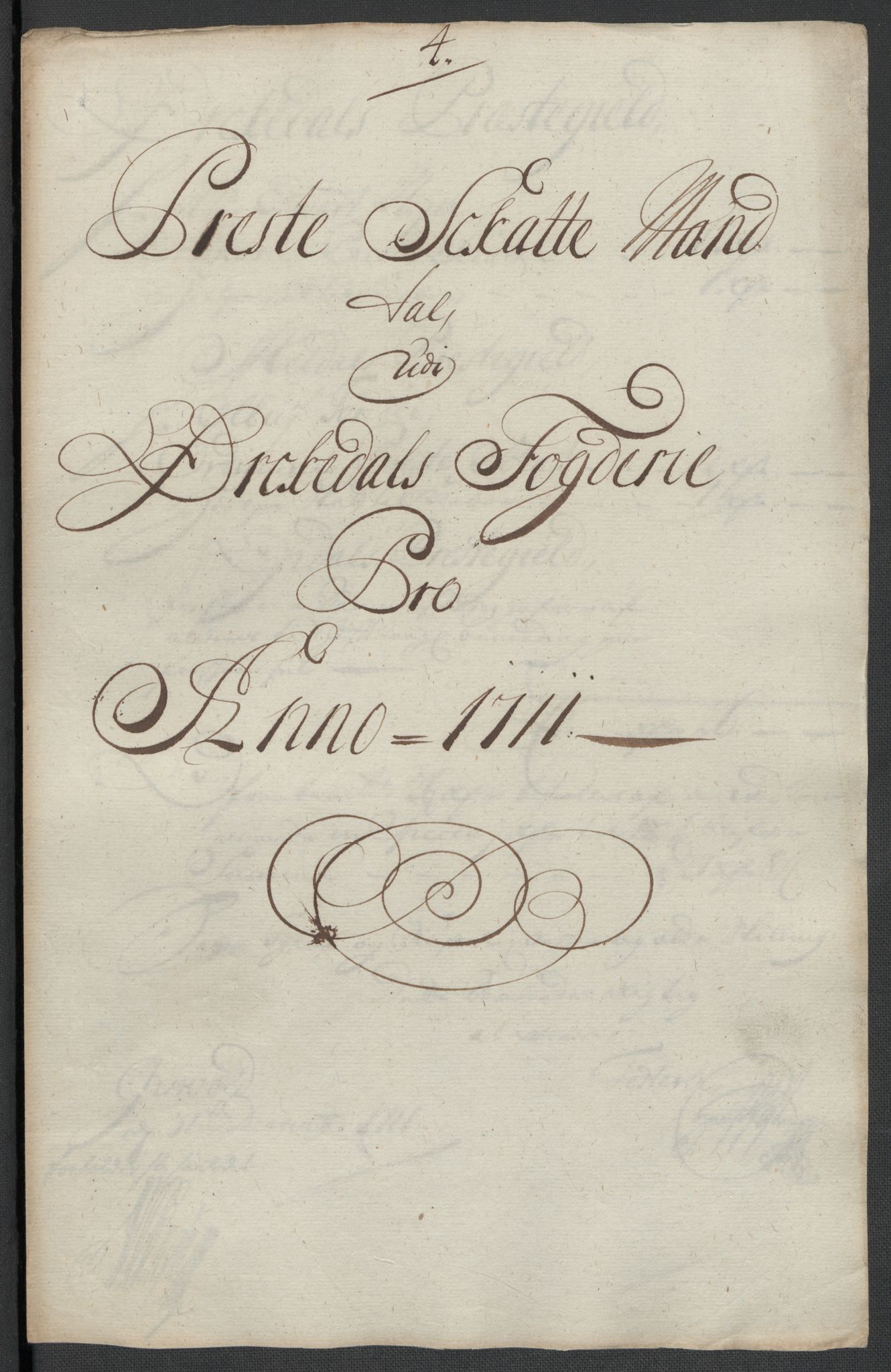 Rentekammeret inntil 1814, Reviderte regnskaper, Fogderegnskap, RA/EA-4092/R60/L3961: Fogderegnskap Orkdal og Gauldal, 1711, s. 117
