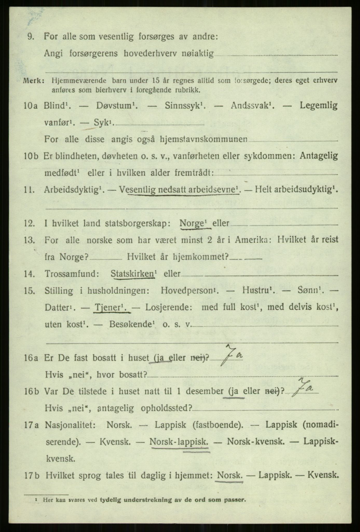 SATØ, Folketelling 1920 for 1935 Helgøy herred, 1920, s. 1366