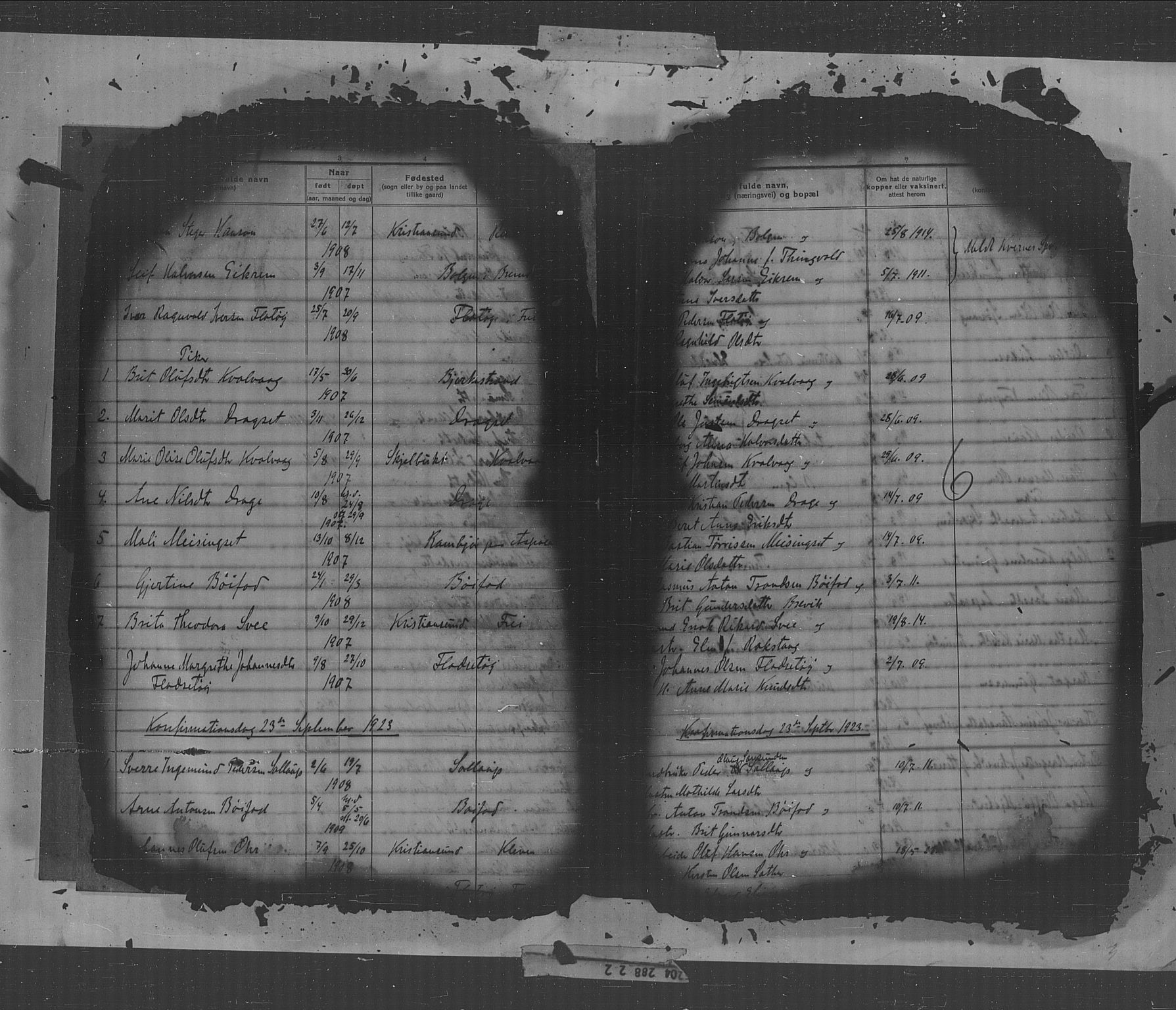 Kristiansund sokneprestkontor, AV/SAT-A-1068/1/I/I1: Ministerialbok nr. 32, 1920-1940, s. 6