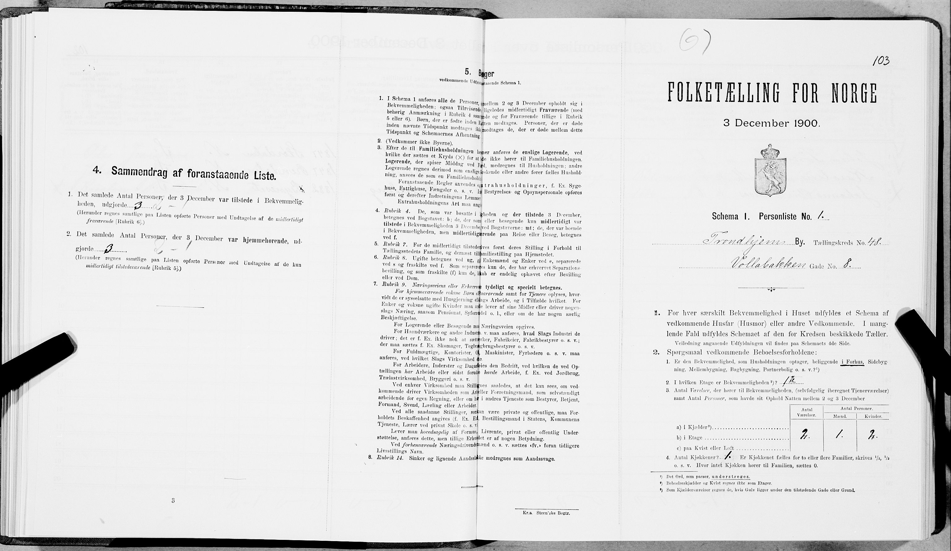 SAT, Folketelling 1900 for 1601 Trondheim kjøpstad, 1900, s. 7944