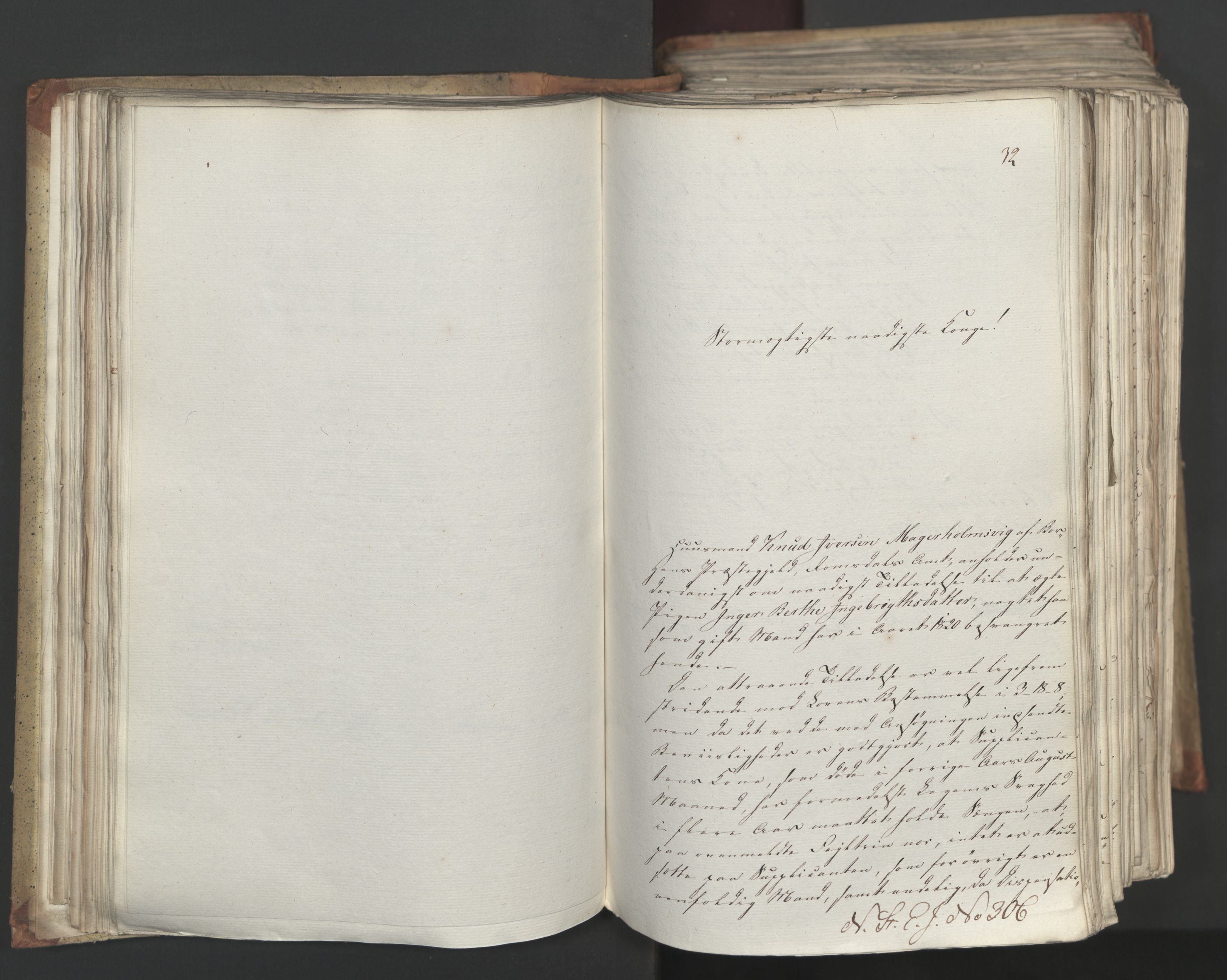 Statsrådsavdelingen i Stockholm, AV/RA-S-1003/D/Da/L0034: Regjeringsinnstillinger nr. 275-540, 1823, s. 108