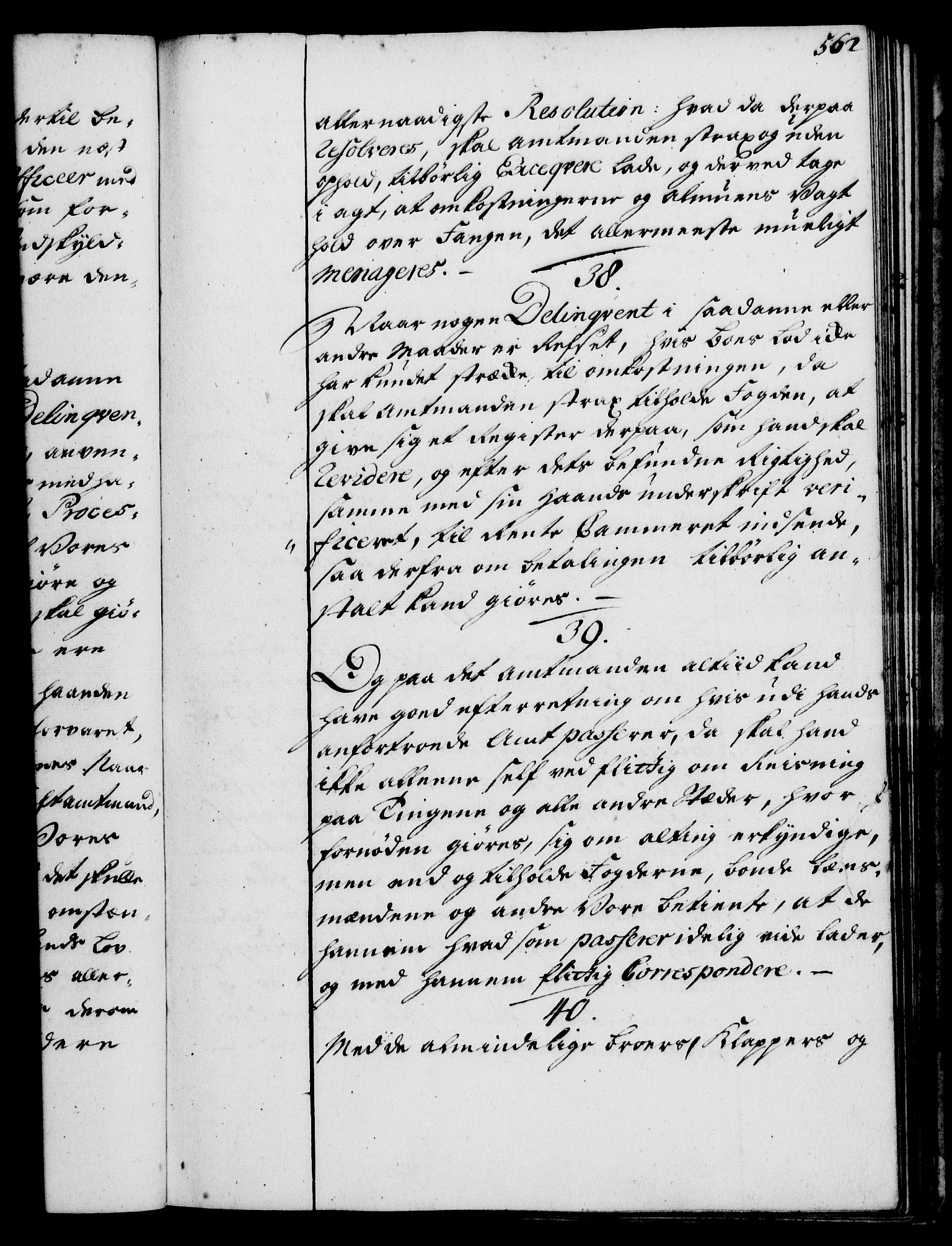 Rentekammeret, Kammerkanselliet, RA/EA-3111/G/Gg/Ggi/L0002: Norsk instruksjonsprotokoll med register (merket RK 53.35), 1729-1751, s. 562