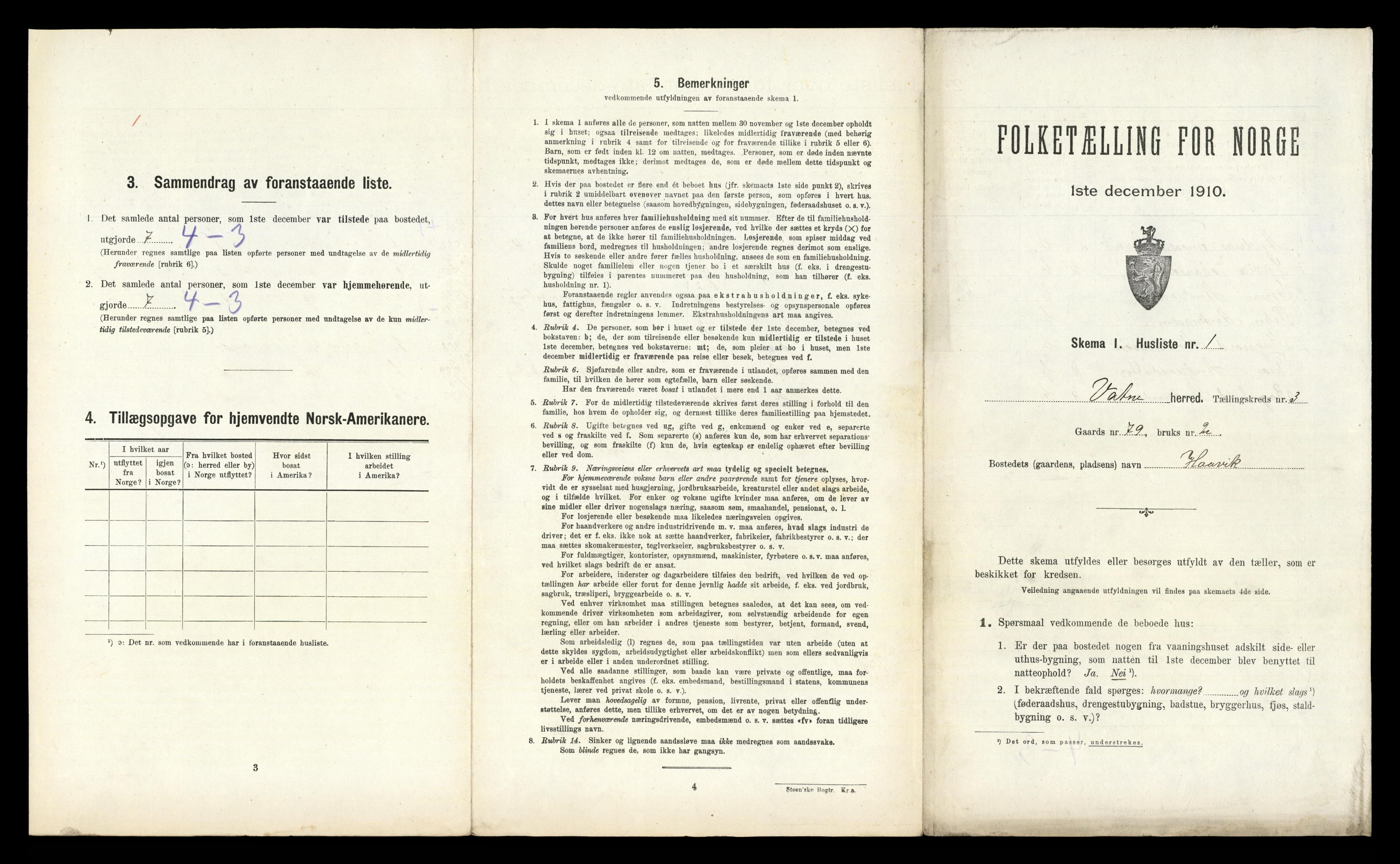 RA, Folketelling 1910 for 1530 Vatne herred, 1910, s. 165