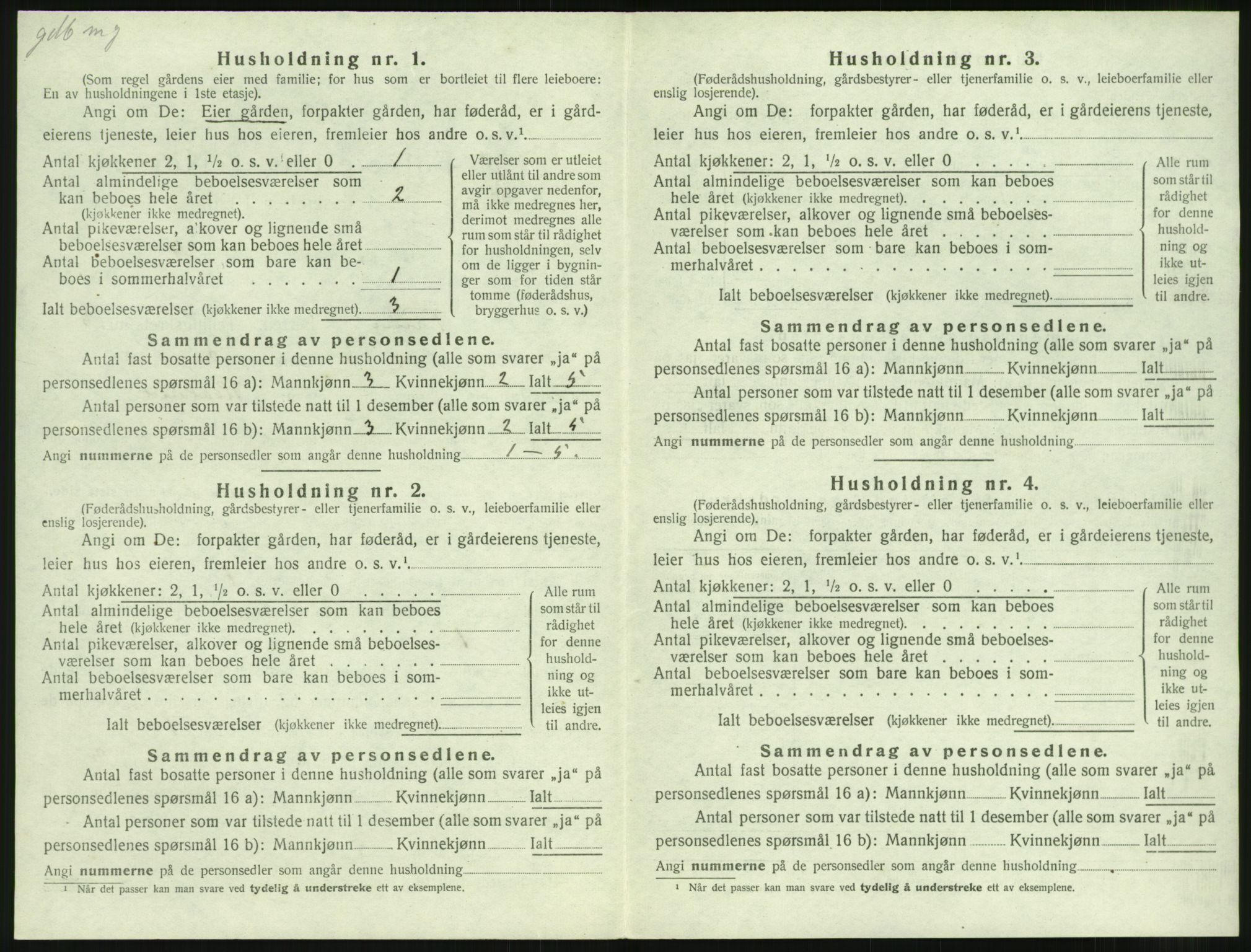 SAST, Folketelling 1920 for 1121 Time herred, 1920, s. 480