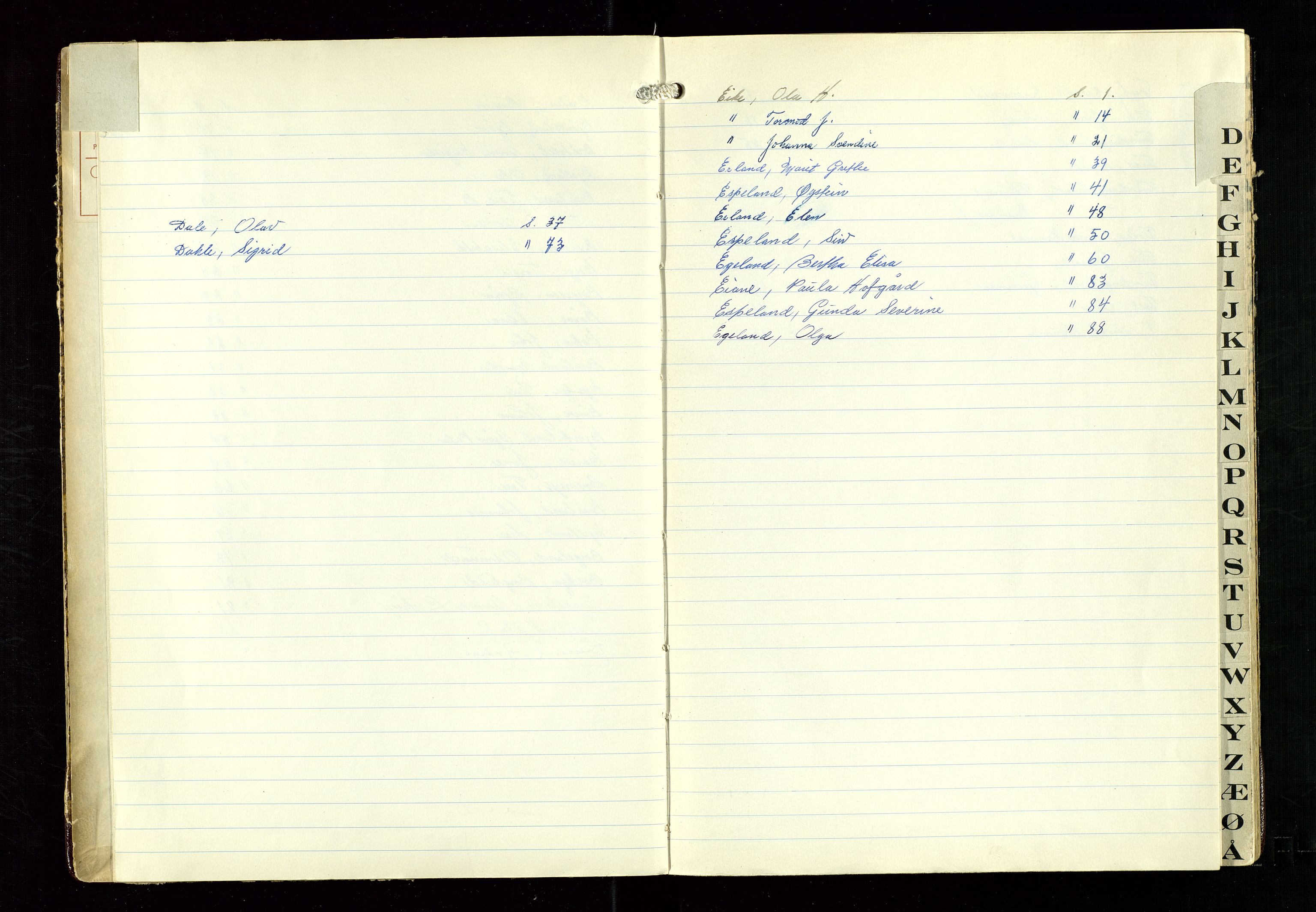 Hjelmeland lensmannskontor, AV/SAST-A-100439/Ggb/L0006: "Dødsfallprotokoll", 1962-1969