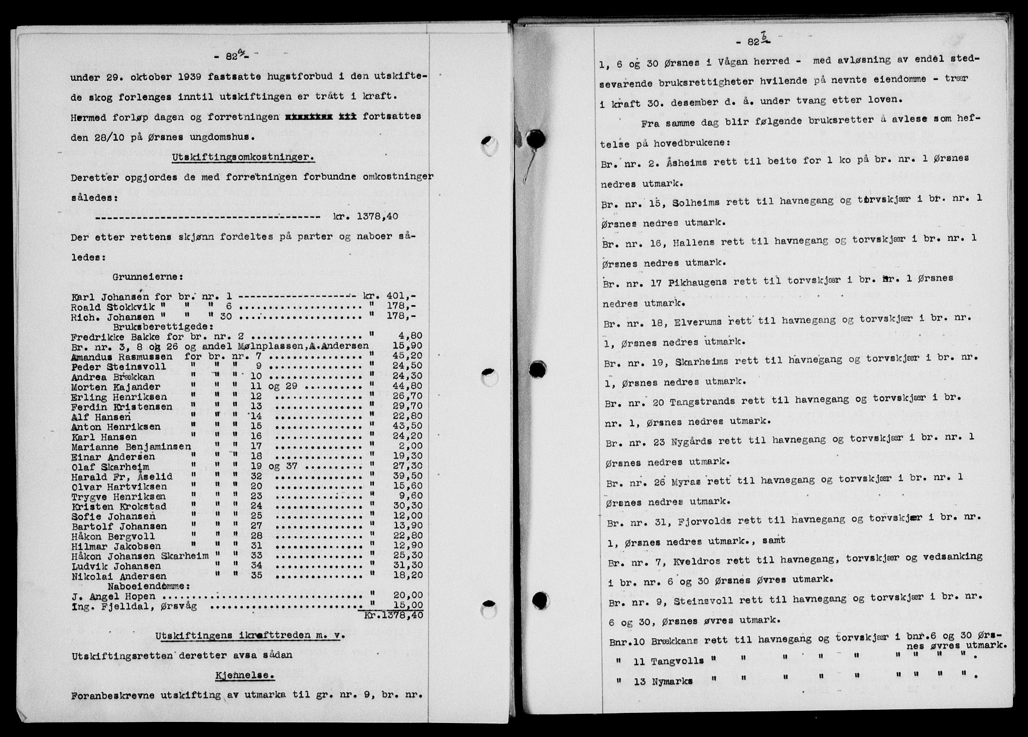 Lofoten sorenskriveri, AV/SAT-A-0017/1/2/2C/L0009a: Pantebok nr. 9a, 1941-1942, Dagboknr: 78/1942