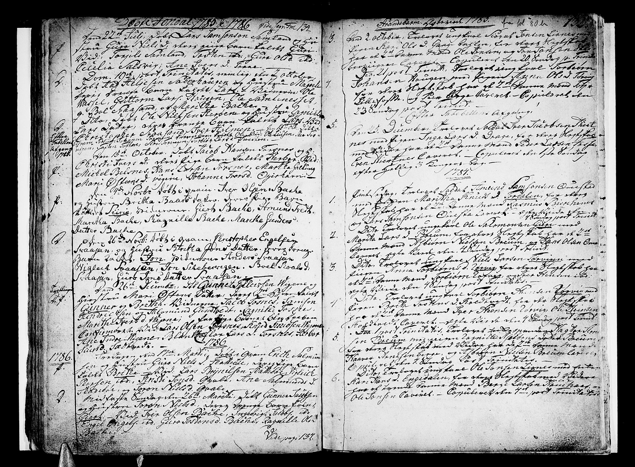 Strandebarm sokneprestembete, AV/SAB-A-78401/H/Haa: Ministerialbok nr. A 3 /1, 1750-1787, s. 132