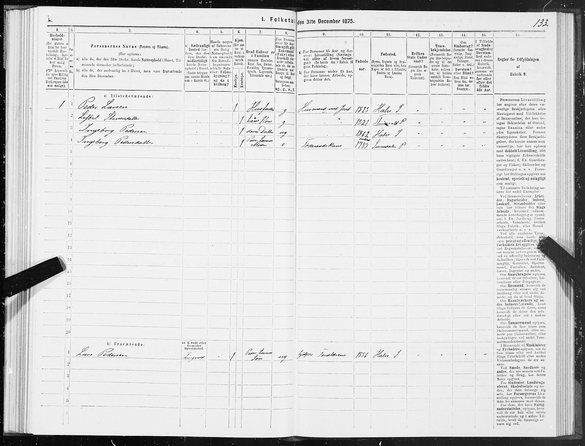 SAT, Folketelling 1875 for 1564P Stangvik prestegjeld, 1875, s. 5133