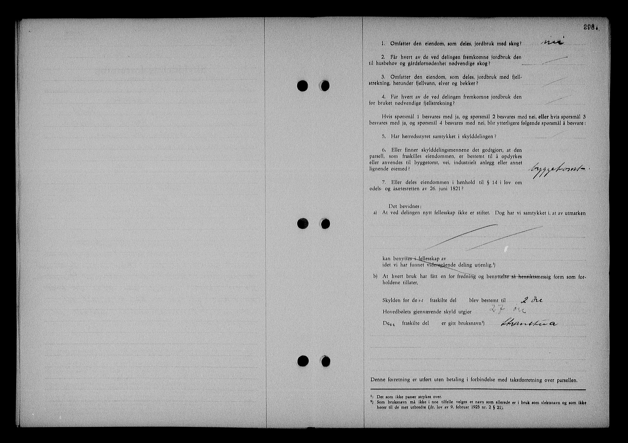 Nedenes sorenskriveri, SAK/1221-0006/G/Gb/Gba/L0044: Pantebok nr. 40, 1937-1938, Dagboknr: 15/1938