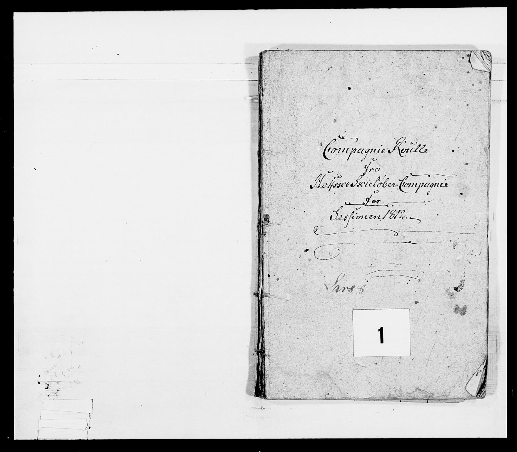 Generalitets- og kommissariatskollegiet, Det kongelige norske kommissariatskollegium, AV/RA-EA-5420/E/Eh/L0027: Skiløperkompaniene, 1812-1832, s. 6