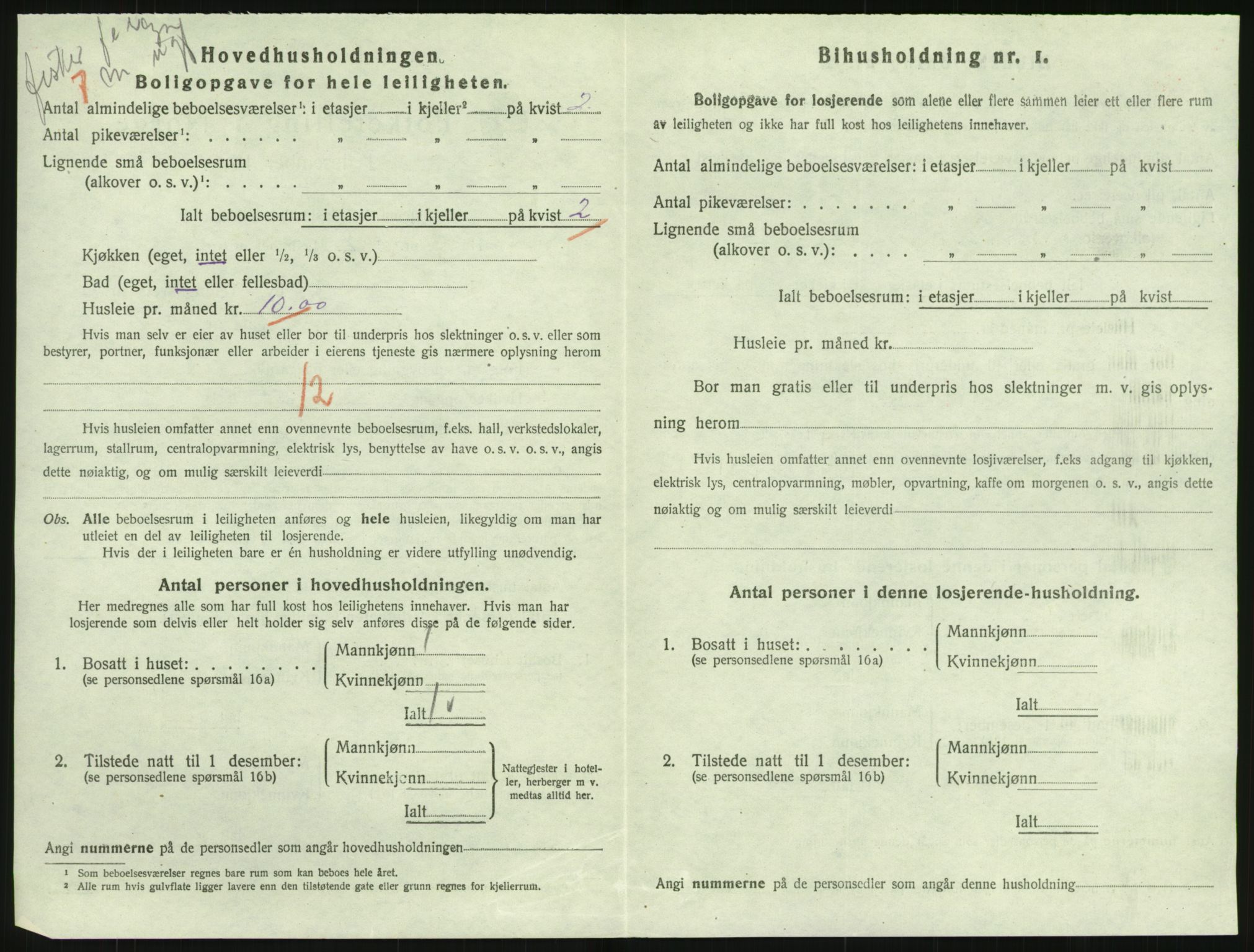 SAK, Folketelling 1920 for 0905 Lillesand ladested, 1920, s. 1106