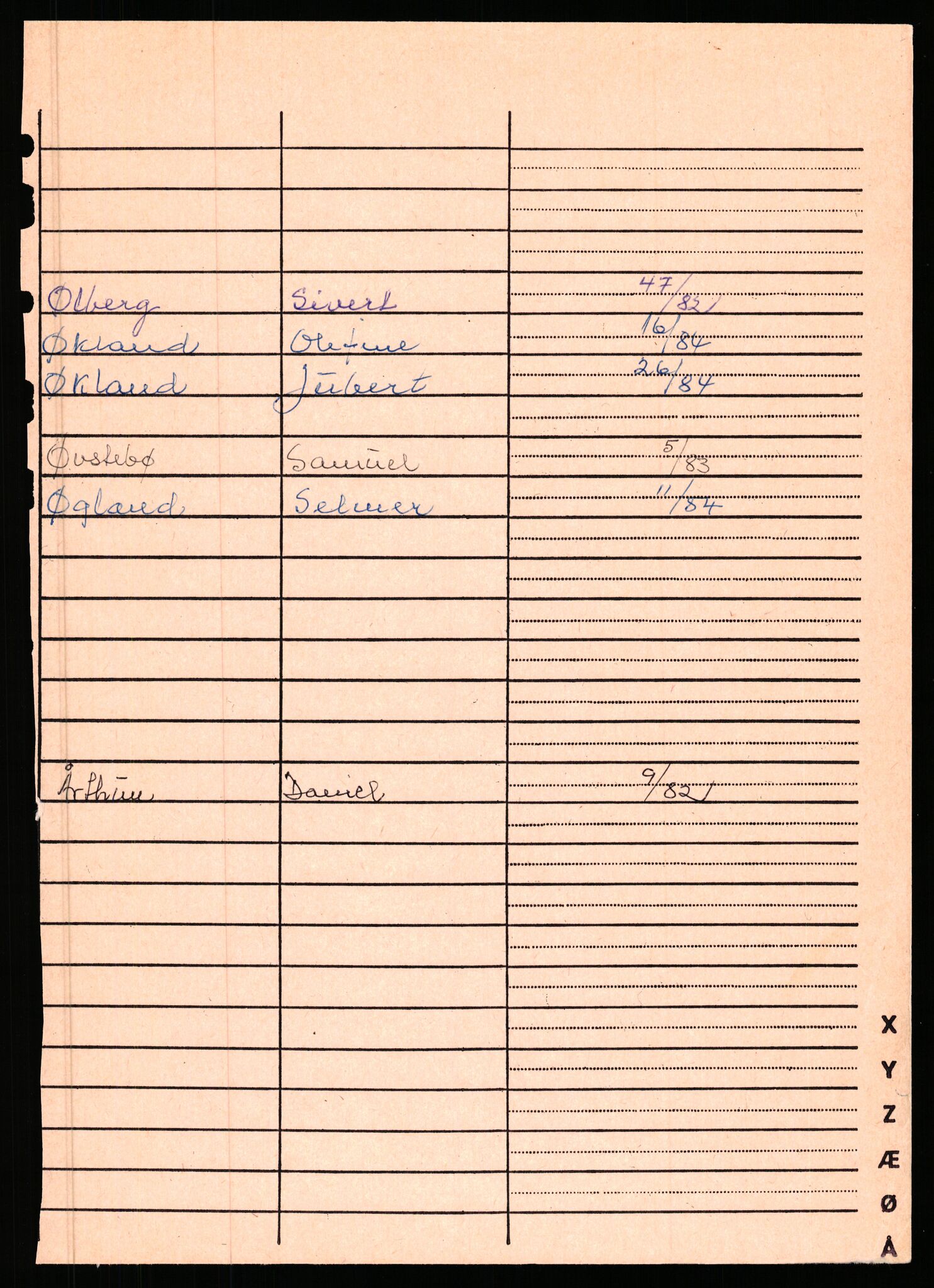 Sola lensmannskontor, AV/SAST-A-100126/Gga/L0003: Dødsfallsprotokoller, 1973-1984, s. 1287