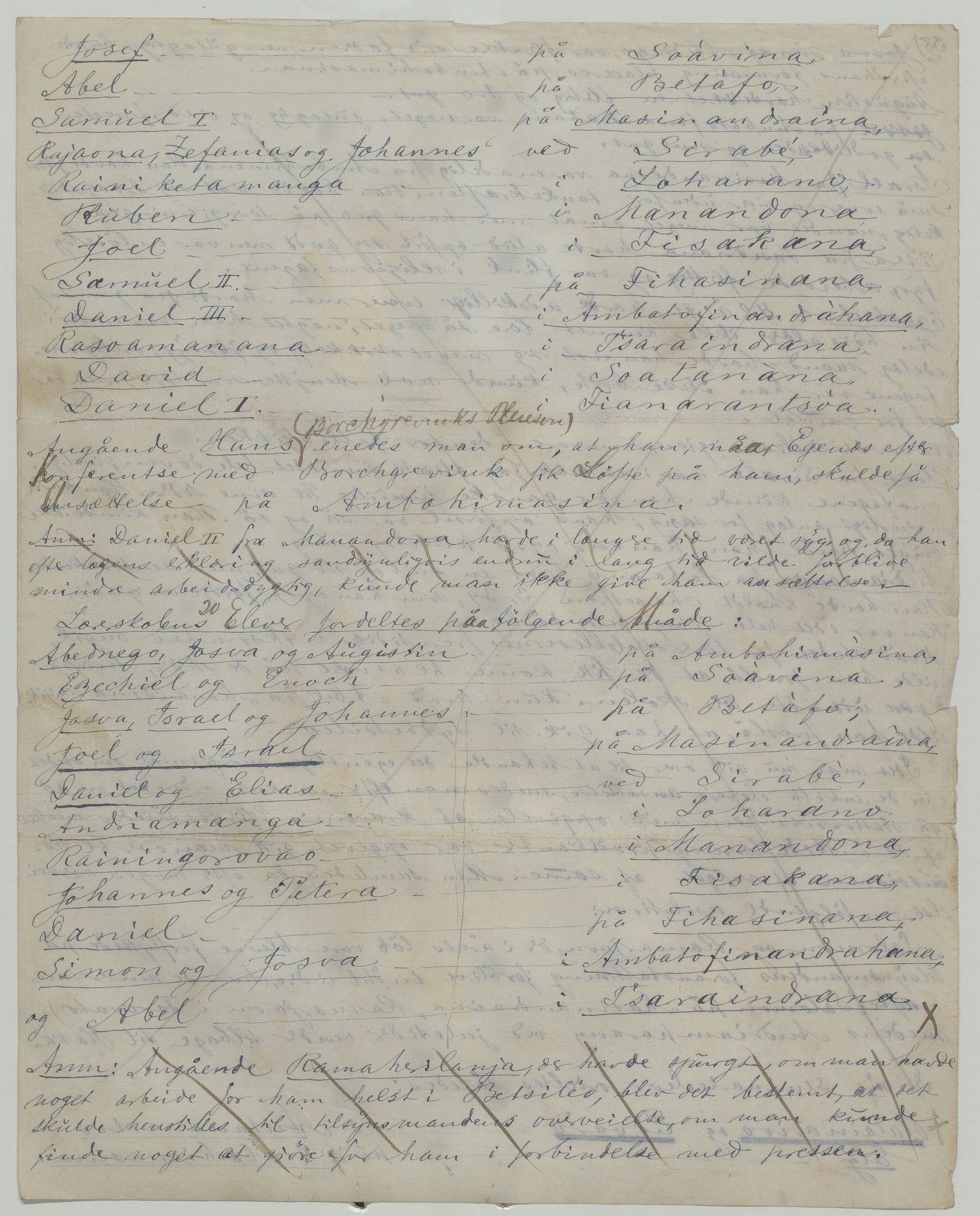 Det Norske Misjonsselskap - hovedadministrasjonen, VID/MA-A-1045/D/Da/Daa/L0035/0009: Konferansereferat og årsberetninger / Konferansereferat fra Madagaskar Innland., 1880