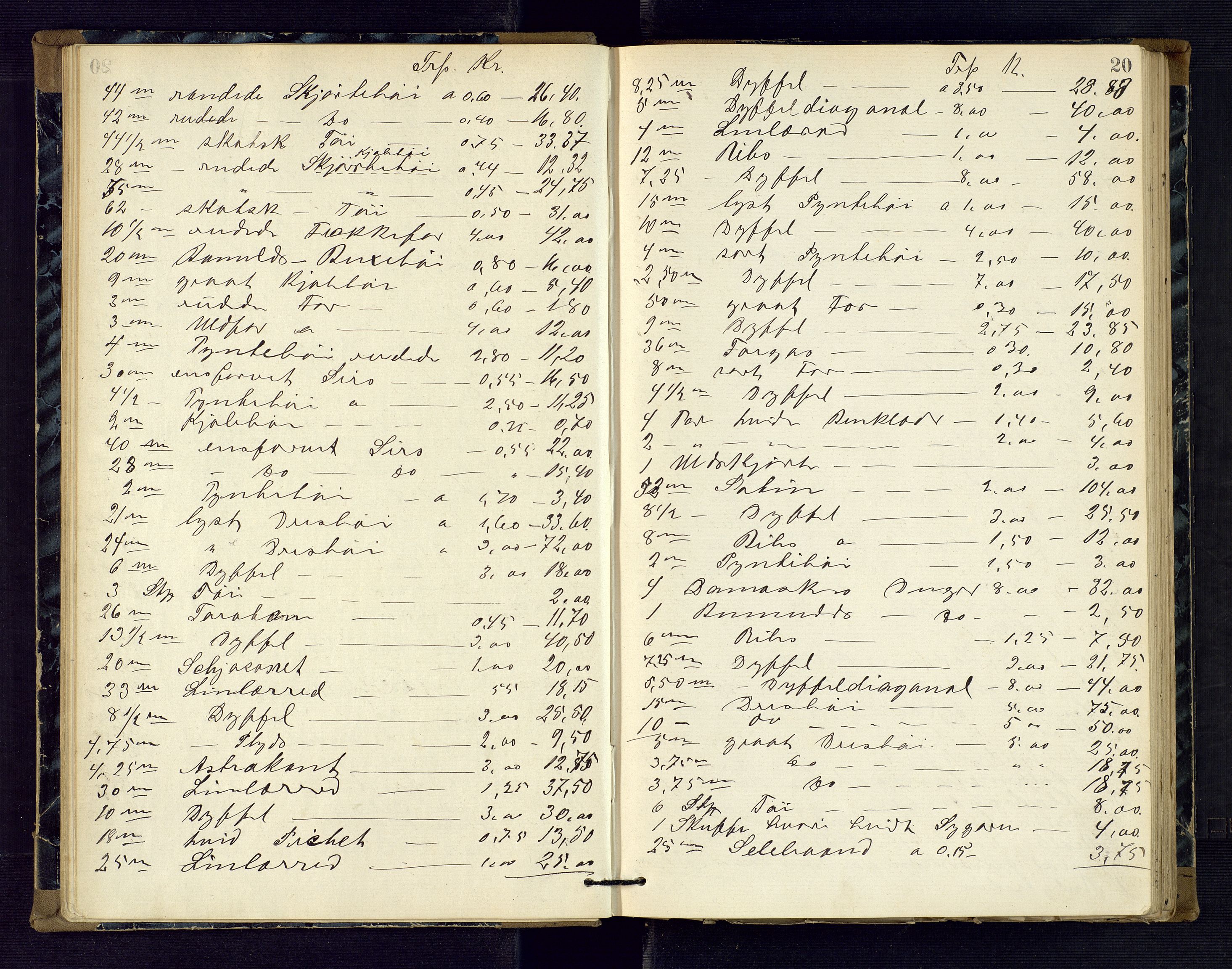 Risør byfogd, AV/SAK-1222-0005/H/Hc/L0004: Skifteprotokoll nr. 3B, 1882-1886, s. 20