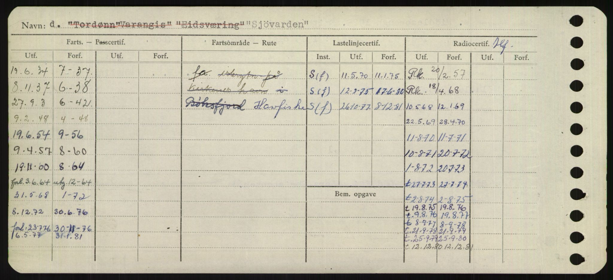 Sjøfartsdirektoratet med forløpere, Skipsmålingen, AV/RA-S-1627/H/Hd/L0033: Fartøy, Sevi-Sjø, s. 416