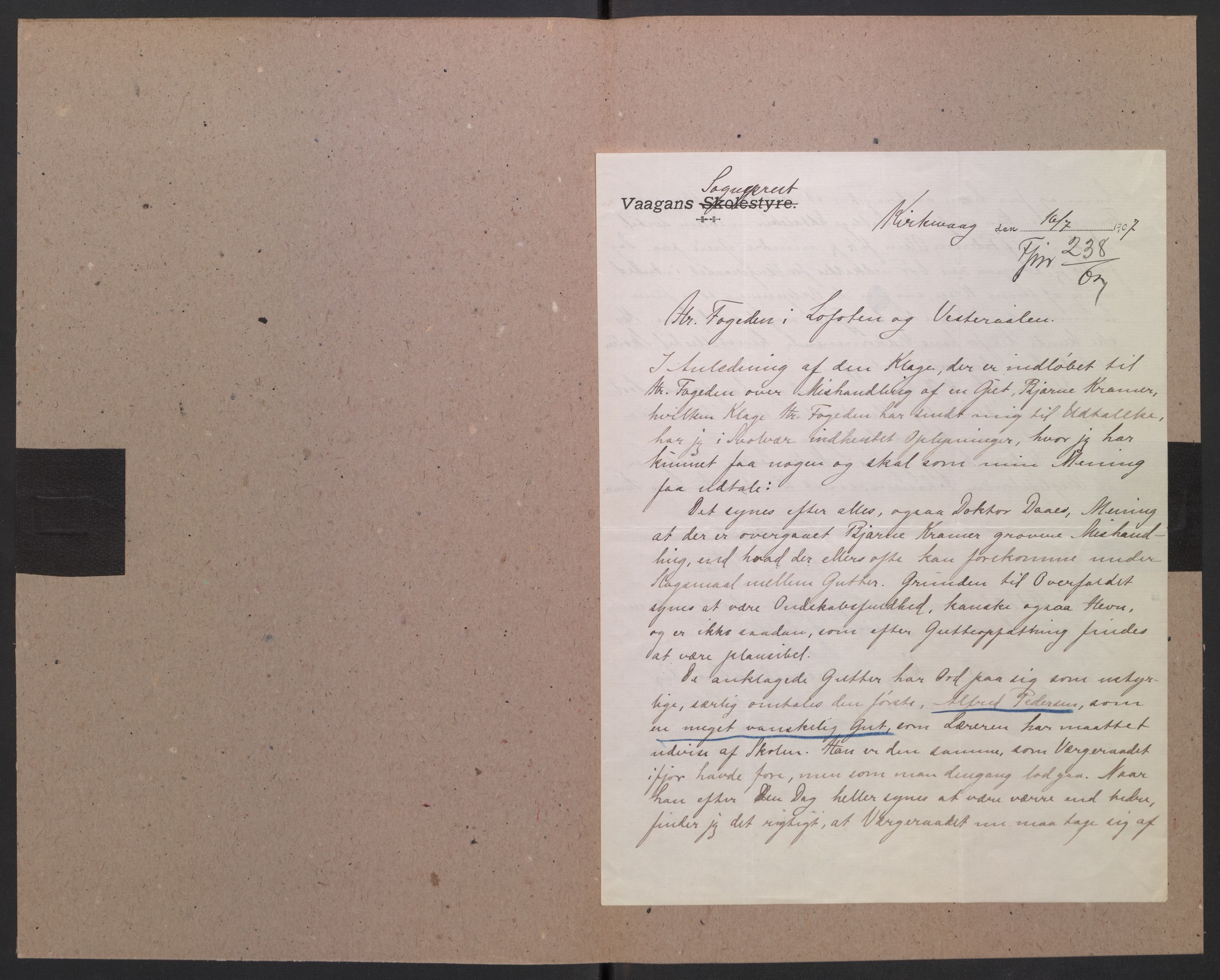 Falstad skolehjem, AV/RA-S-1676/E/Eb/L0008: Elevmapper løpenr. 169-188, 1907-1914, s. 27