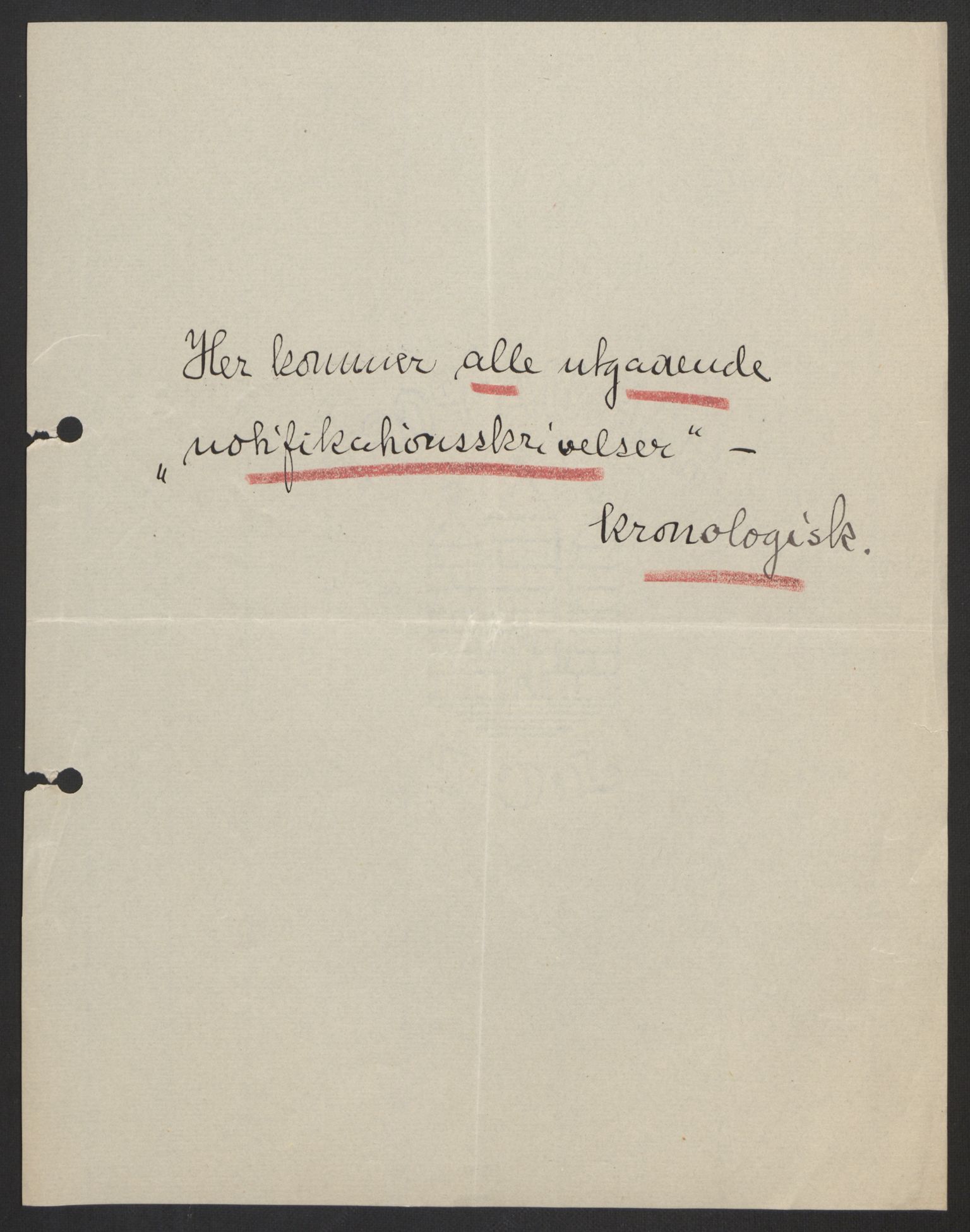 Utenriksdepartementet, AV/RA-S-2259, 1905-1930, s. 5