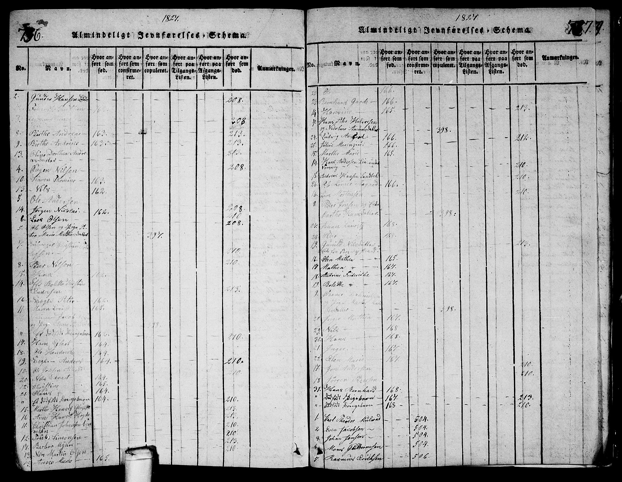 Glemmen prestekontor Kirkebøker, AV/SAO-A-10908/G/Ga/L0001: Klokkerbok nr. 1, 1816-1838, s. 736-737