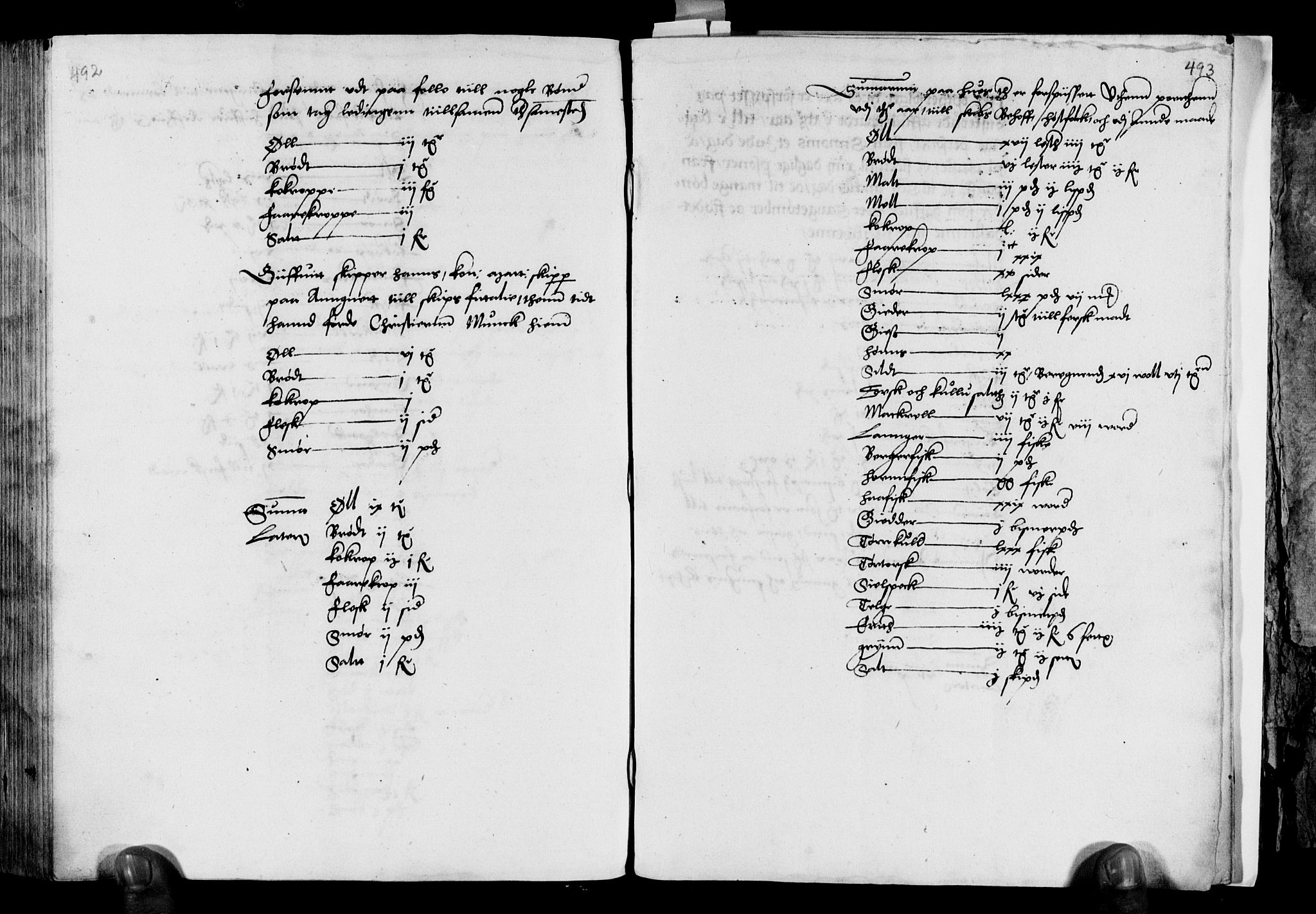 Rentekammeret inntil 1814, Reviderte regnskaper, Lensregnskaper, AV/RA-EA-5023/R/Ra/L0004: Akershus len, 1560-1561;  Bergenhus len, 1516-1517, 1516-1561