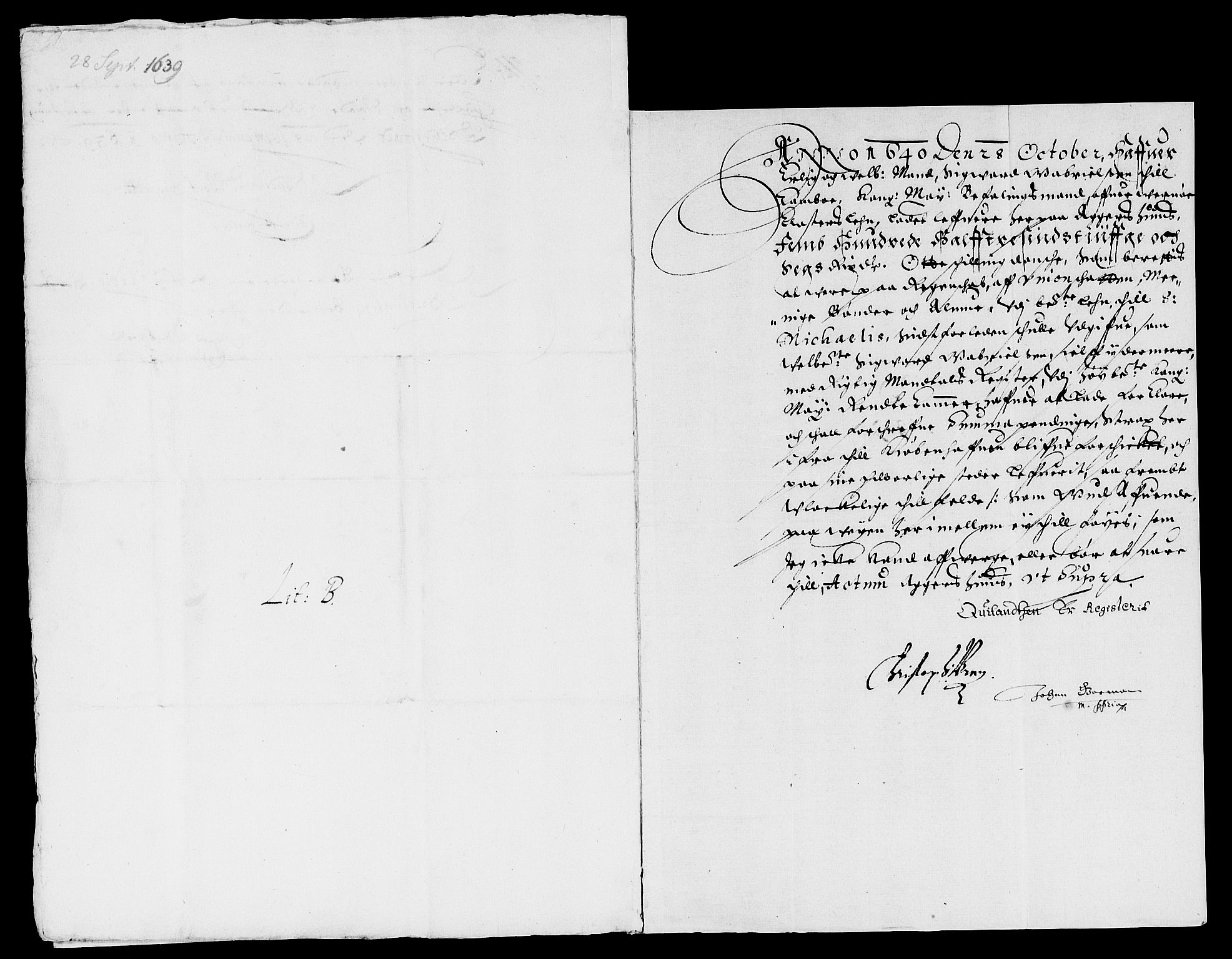 Rentekammeret inntil 1814, Reviderte regnskaper, Lensregnskaper, RA/EA-5023/R/Rb/Rbg/L0005: Verne kloster len, 1639-1642