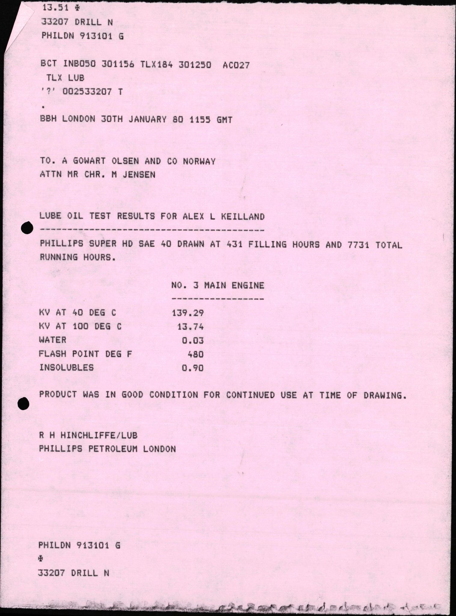 Pa 1503 - Stavanger Drilling AS, AV/SAST-A-101906/2/E/Eb/Eba/L0010: Sak og korrespondanse, 1977-1981
