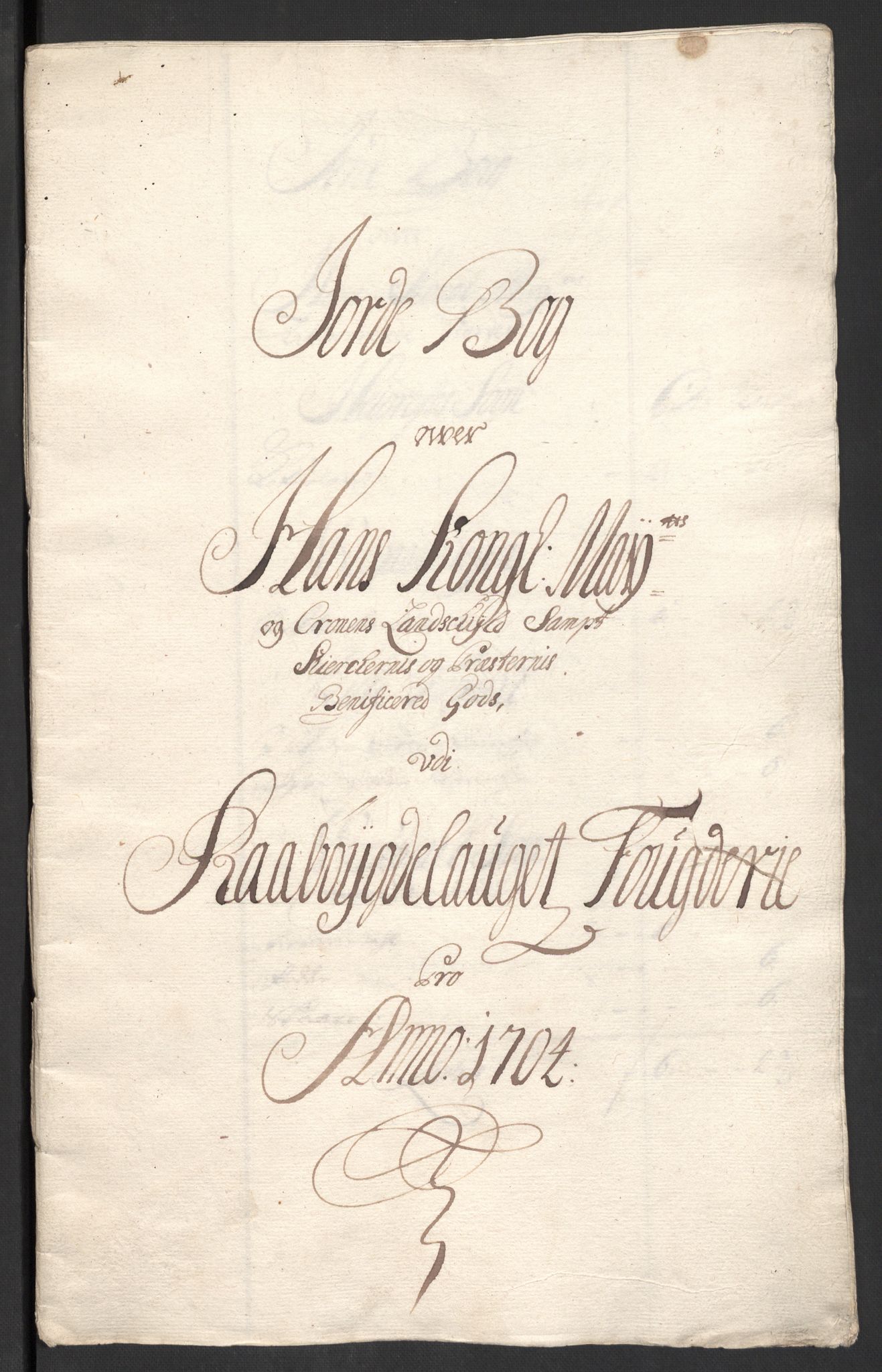 Rentekammeret inntil 1814, Reviderte regnskaper, Fogderegnskap, RA/EA-4092/R40/L2447: Fogderegnskap Råbyggelag, 1703-1705, s. 234