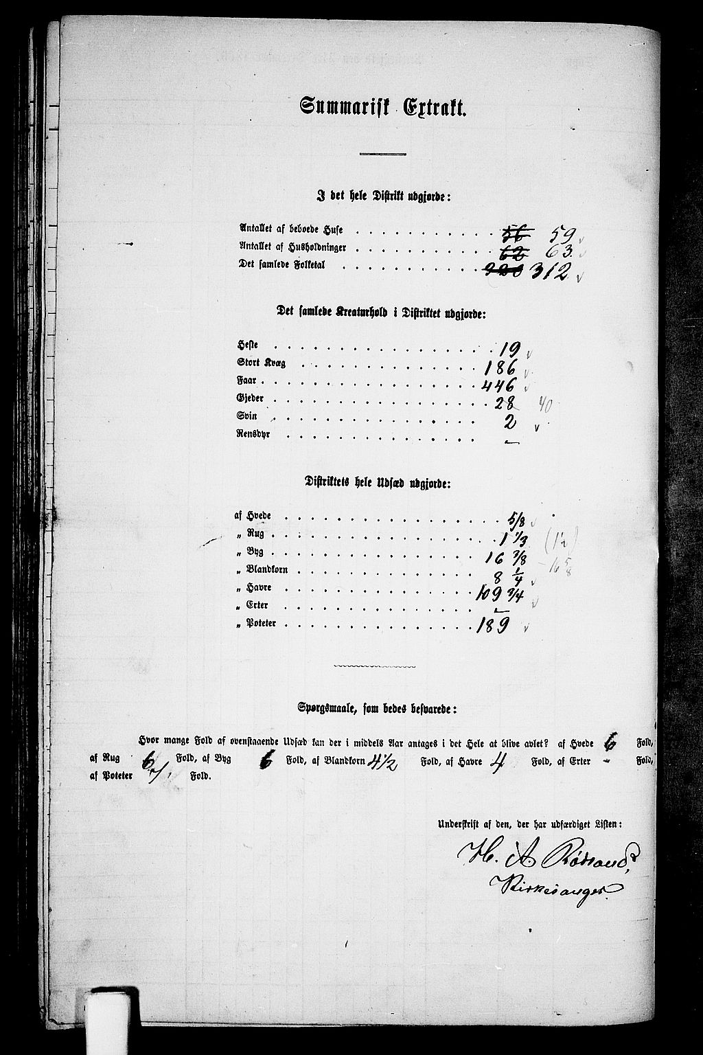 RA, Folketelling 1865 for 1037P Kvinesdal prestegjeld, 1865, s. 139